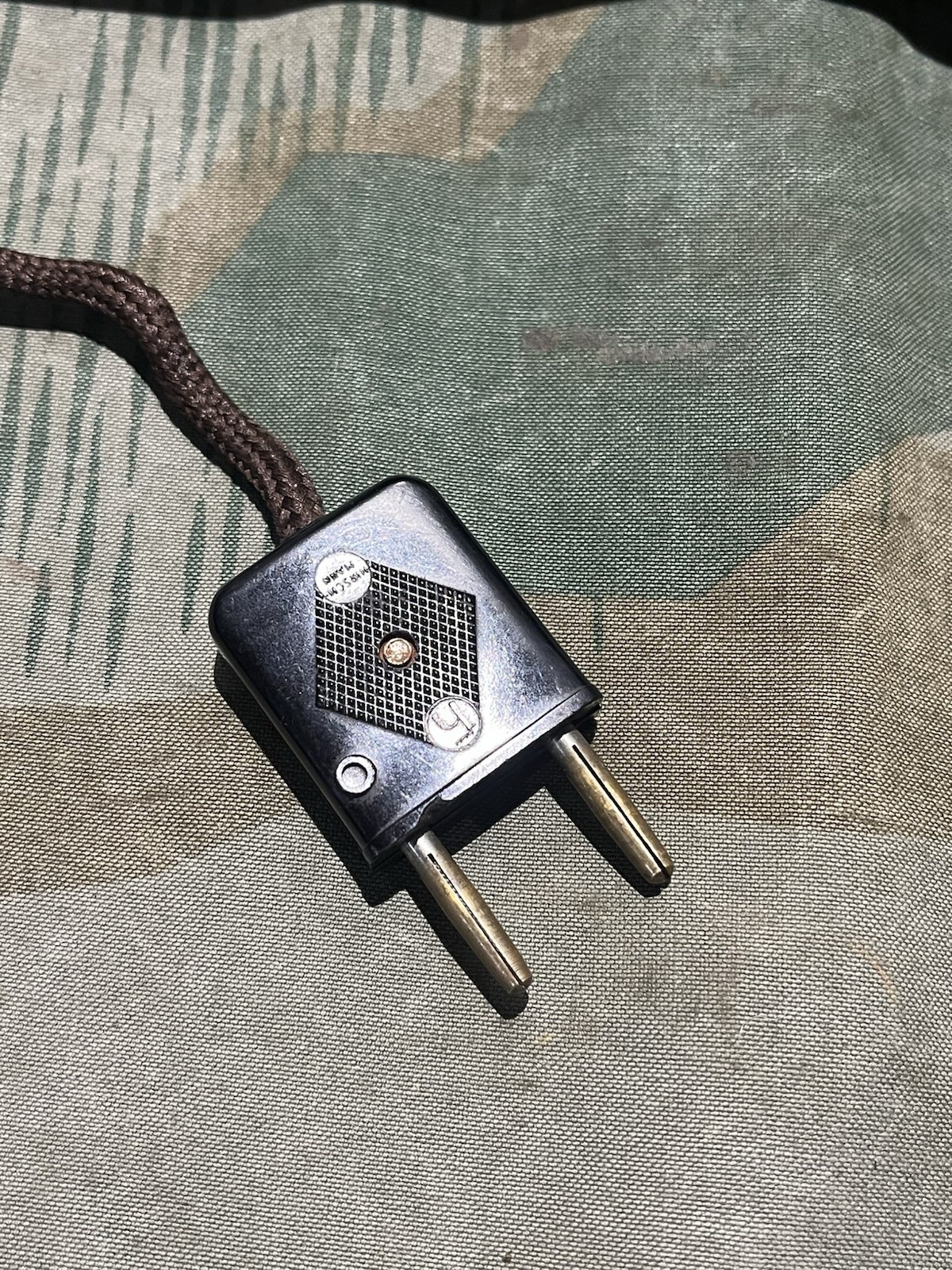 Original WW2 German 1940’s WL SpK 1 Torn EB Radio Loudspeaker Waffen Eagle Marked - Image 3