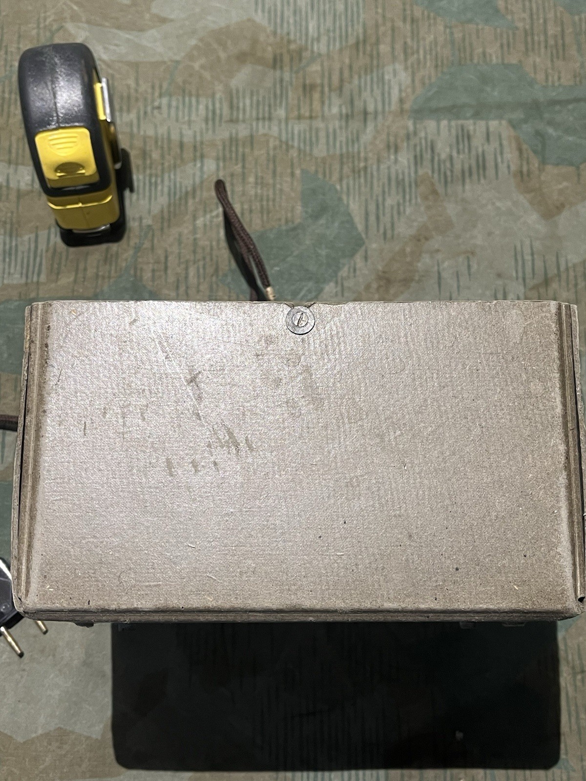Original WW2 German 1940’s WL SpK 1 Torn EB Radio Loudspeaker Waffen Eagle Marked - Image 7