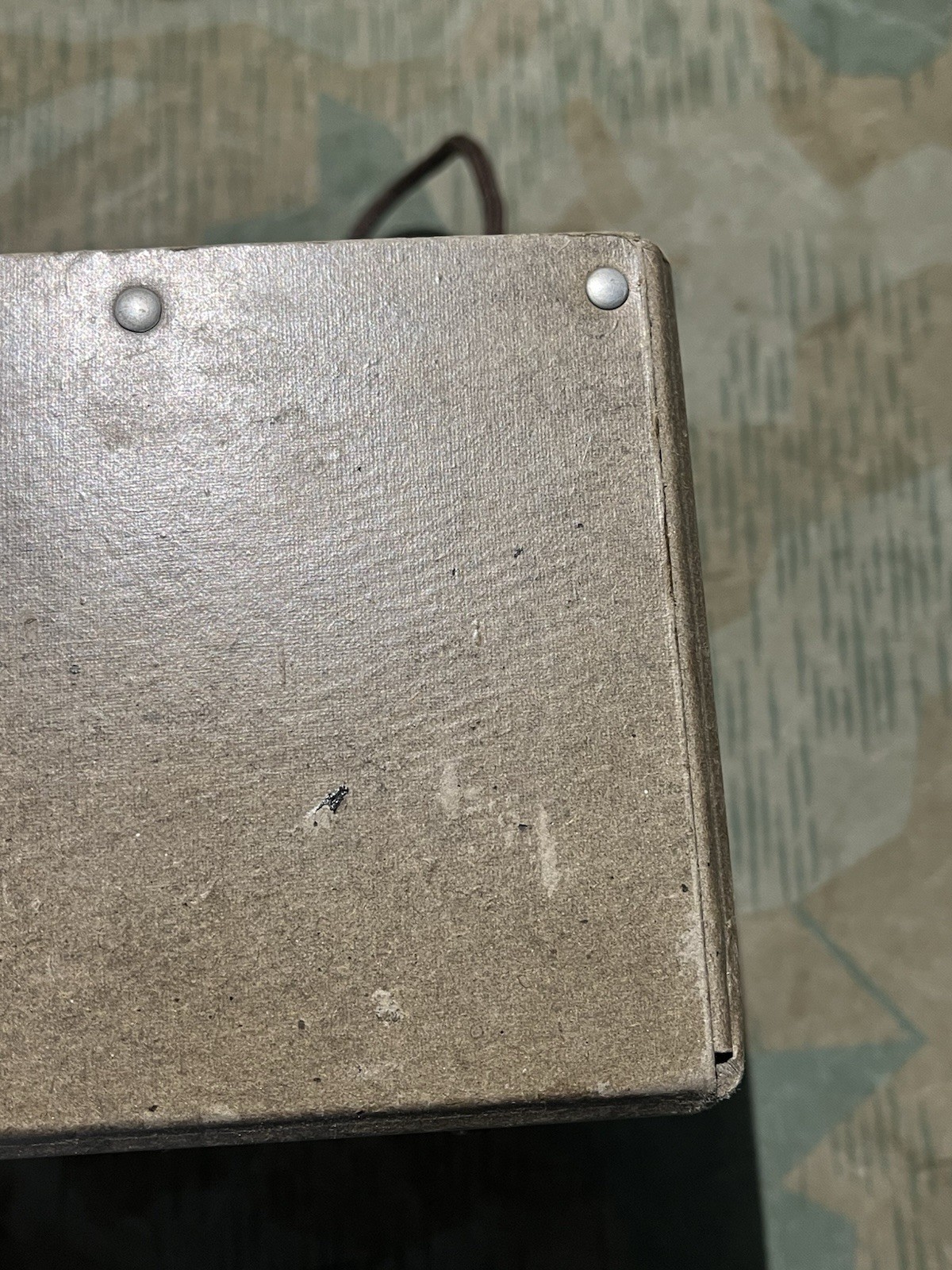 Original WW2 German 1940’s WL SpK 1 Torn EB Radio Loudspeaker Waffen Eagle Marked - Image 22