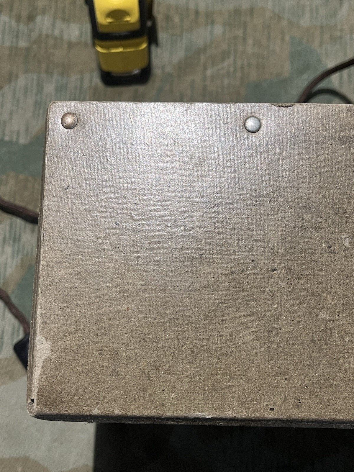 Original WW2 German 1940’s WL SpK 1 Torn EB Radio Loudspeaker Waffen Eagle Marked - Image 23