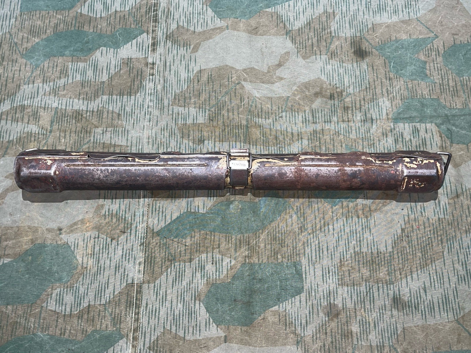 Original WW2 German Mg42 Spare Barrel Carrier Holder Marked Lauf-Schützer 42