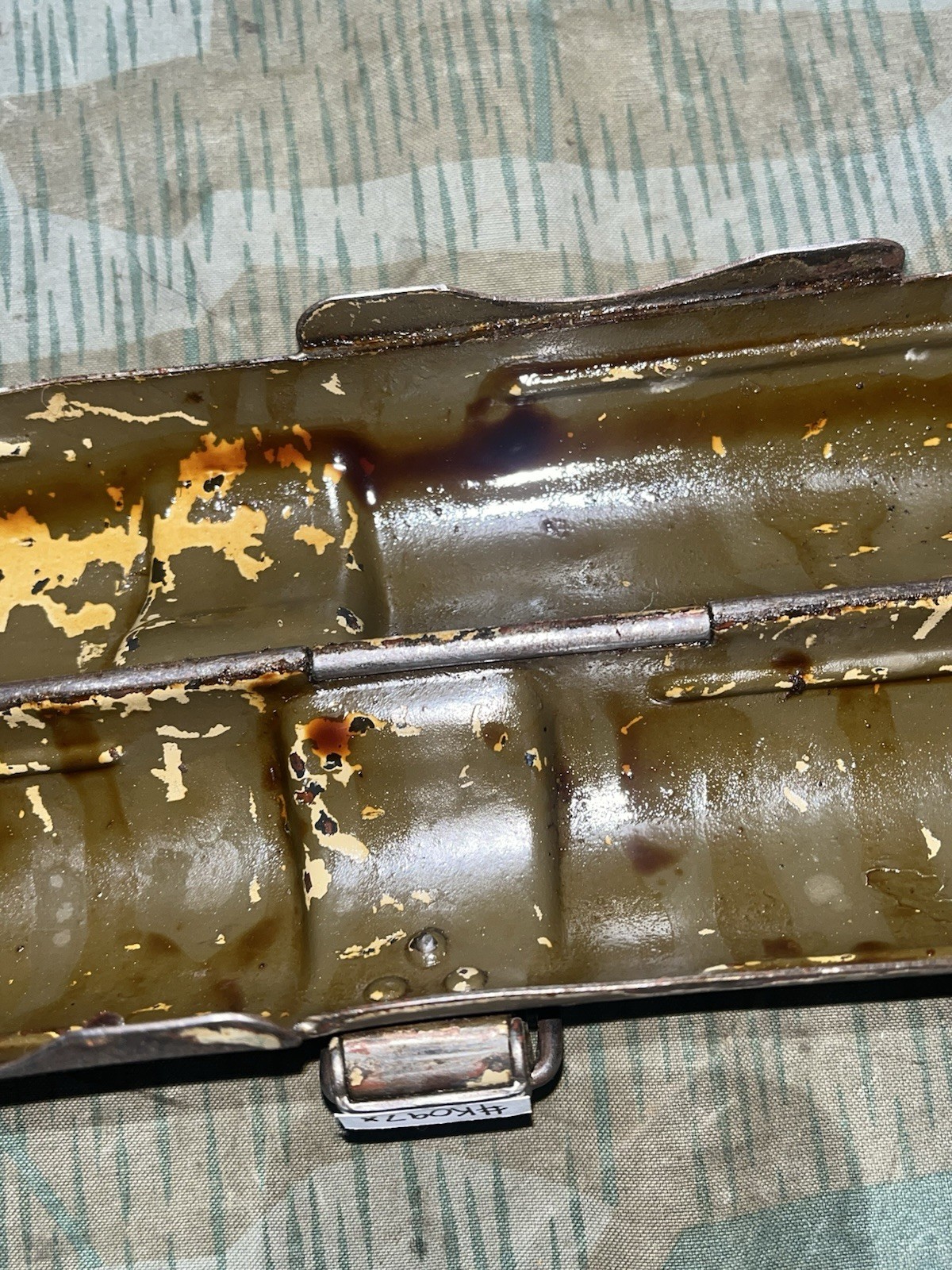 Original WW2 German Mg42 Spare Barrel Carrier Holder Marked Lauf-Schützer 42 - Image 10