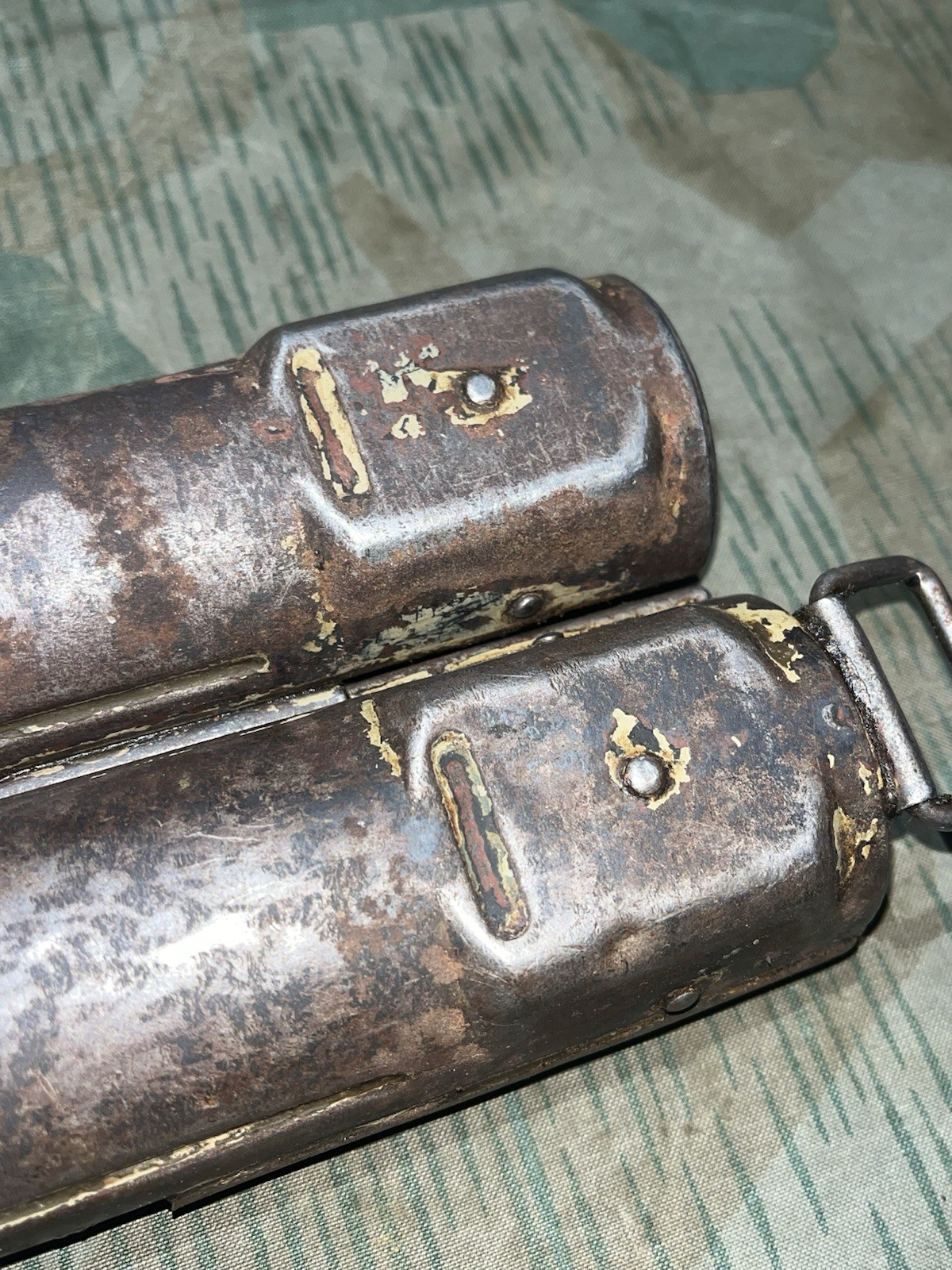 Original WW2 German Mg42 Spare Barrel Carrier Holder Marked Lauf-Schützer 42 - Image 16
