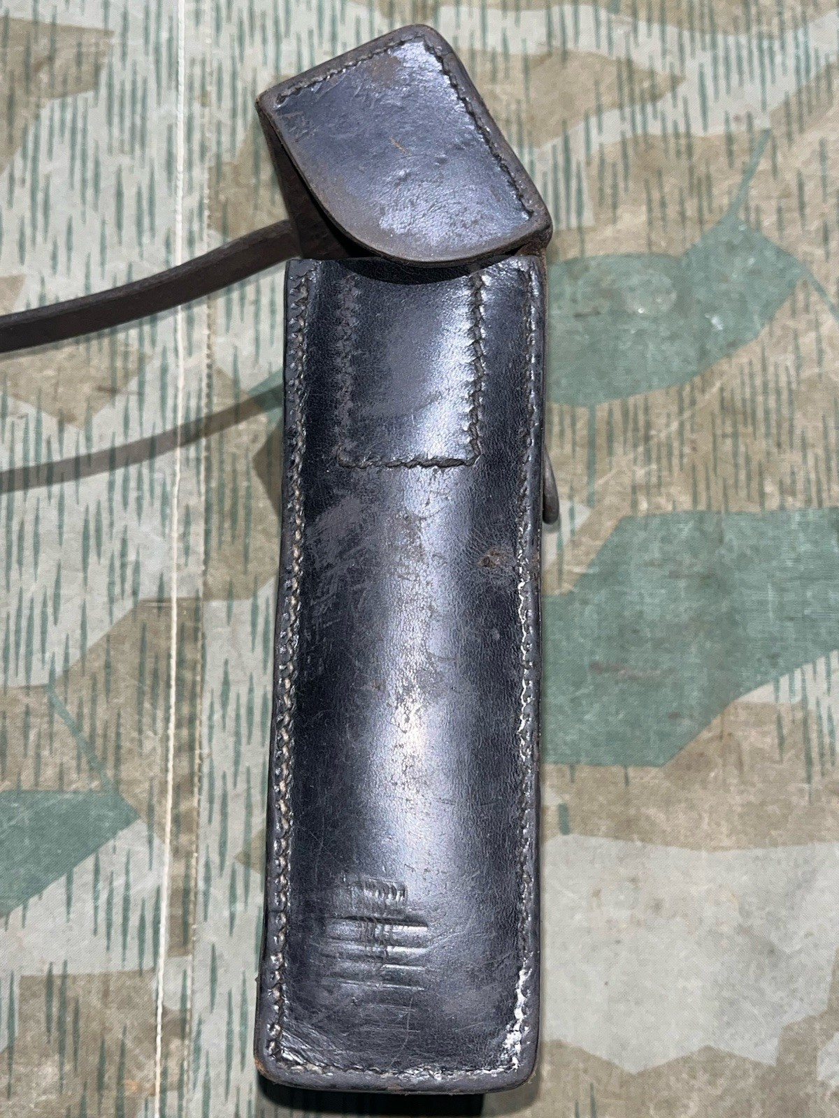 Original WW2 German Mg34 Mg42 Leather Gunner’s Tool Pouch Marked 1935 - Image 4