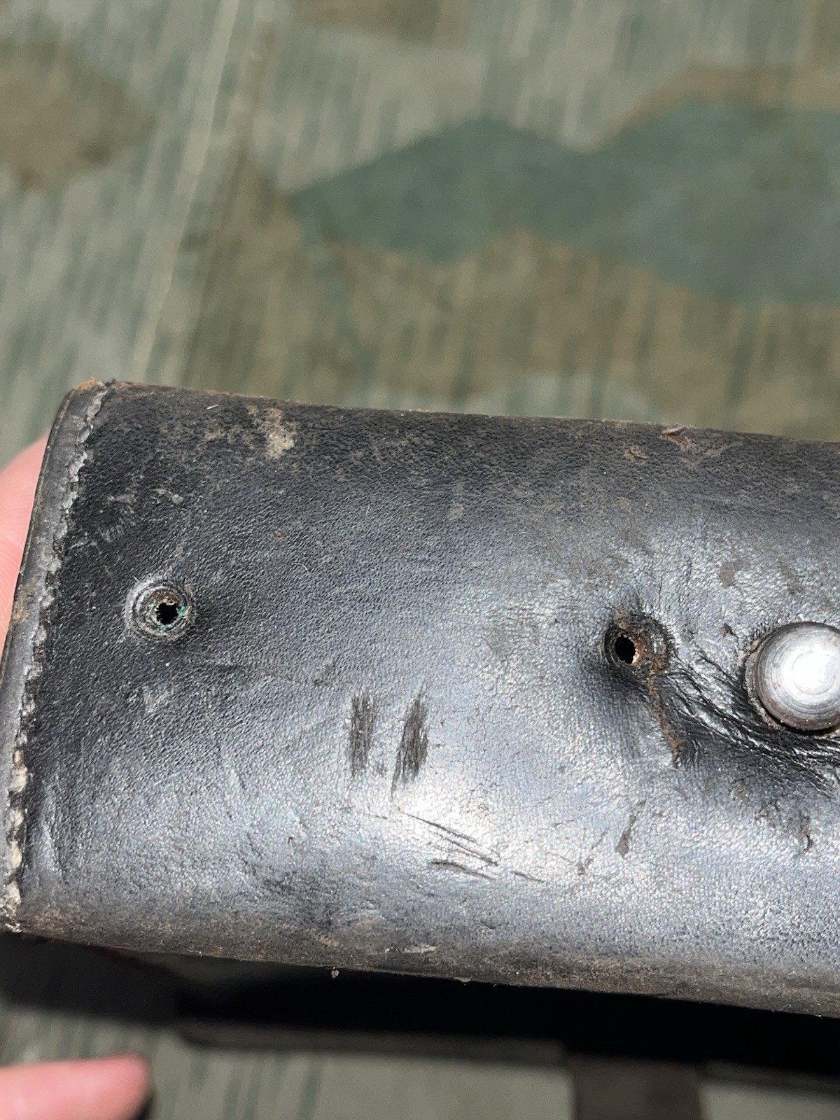 Original WW2 German Mg34 Mg42 Leather Gunner’s Tool Pouch Marked 1935 - Image 7