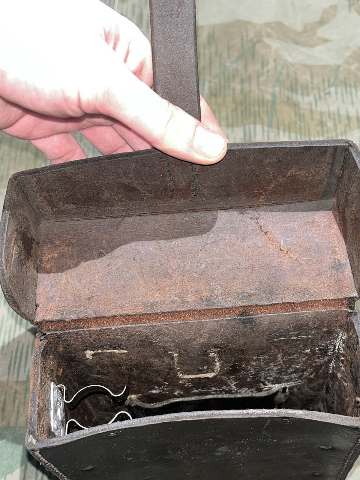 Original WW2 German Mg34 Mg42 Leather Gunner’s Tool Pouch Marked 1935 - Image 12