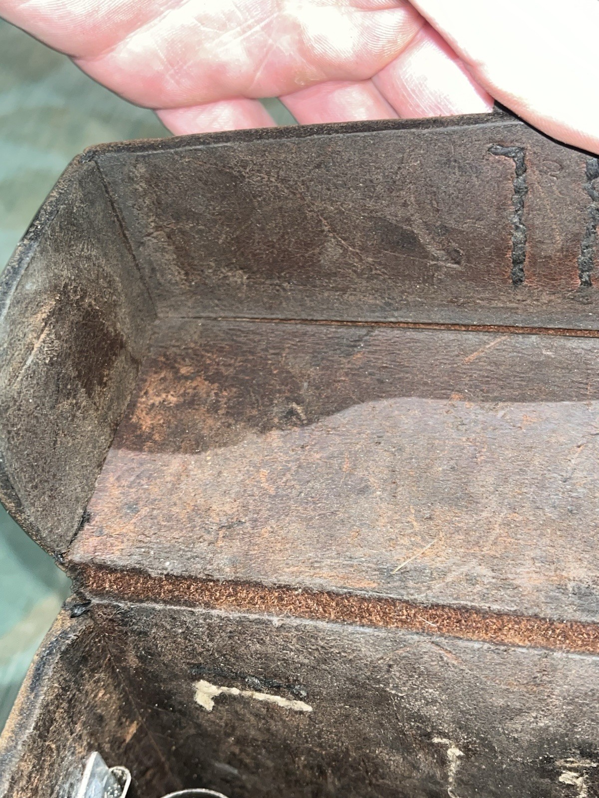 Original WW2 German Mg34 Mg42 Leather Gunner’s Tool Pouch Marked 1935 - Image 13