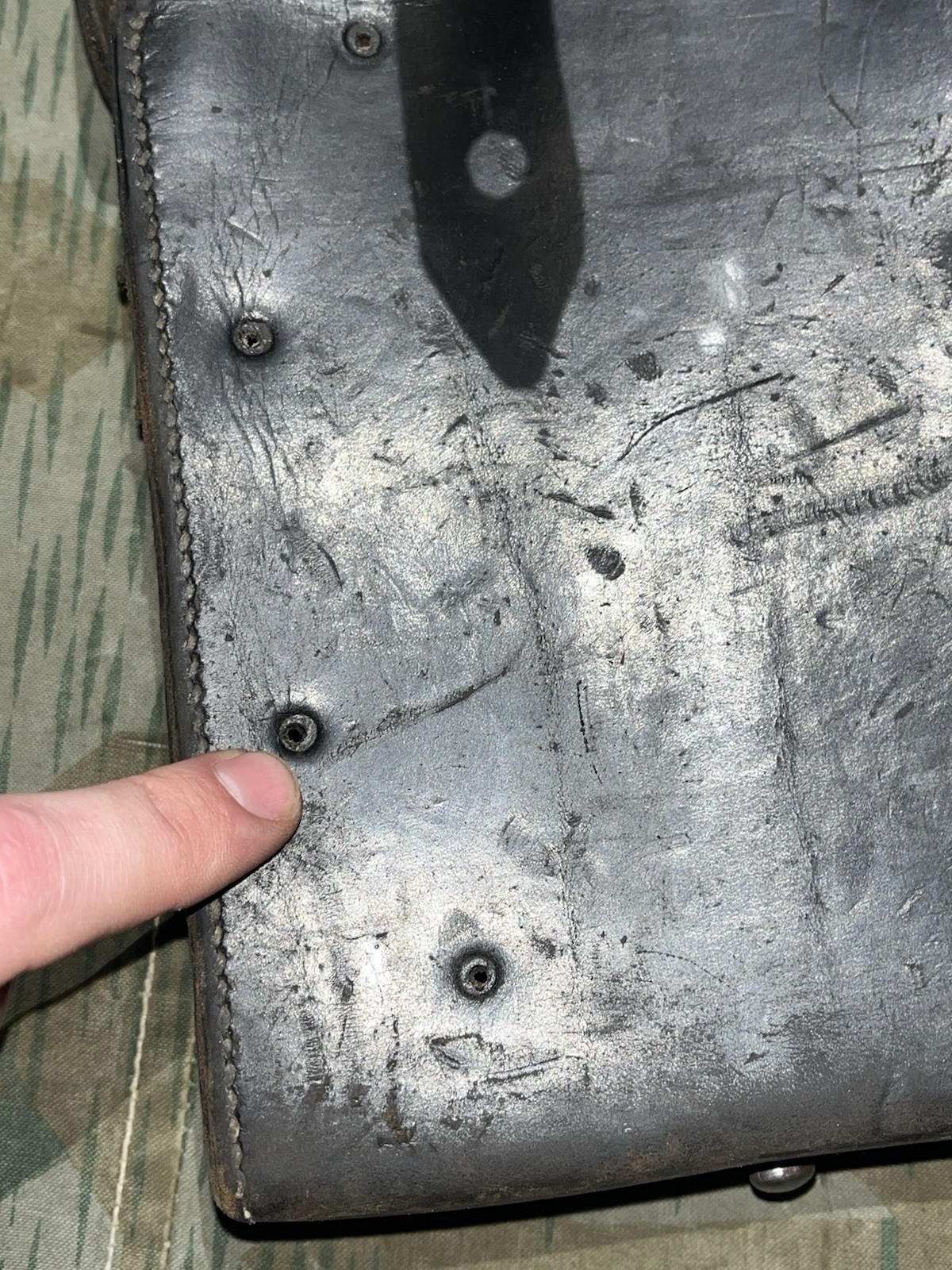 Original WW2 German Mg34 Mg42 Leather Gunner’s Tool Pouch Marked 1935 - Image 18