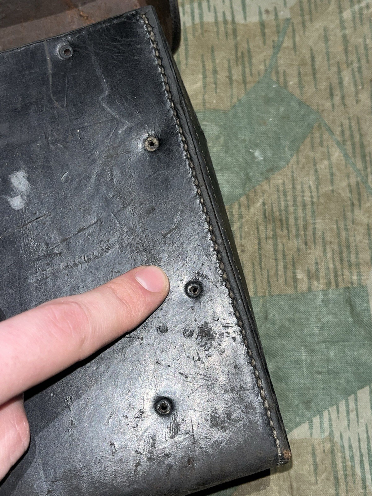 Original WW2 German Mg34 Mg42 Leather Gunner’s Tool Pouch Marked 1935 - Image 19