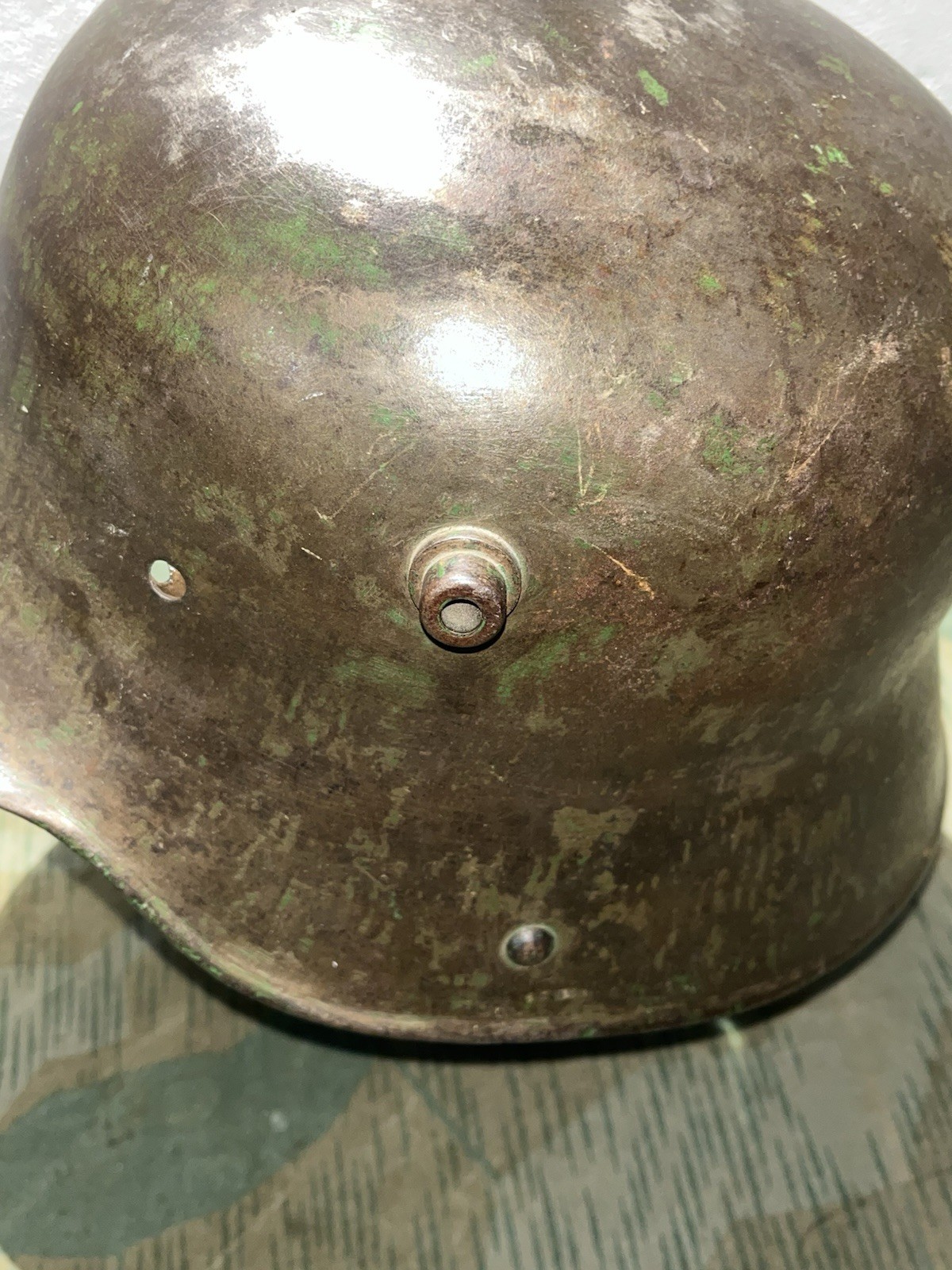 Original Pre-WW2 / WW1 German Uniform Stahlhelm Helmet Shell Size 64 - Image 2