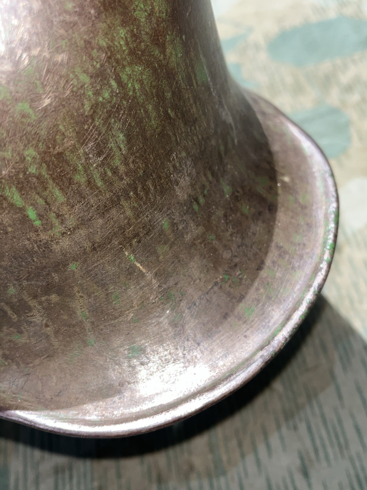 Original Pre-WW2 / WW1 German Uniform Stahlhelm Helmet Shell Size 64 - Image 10