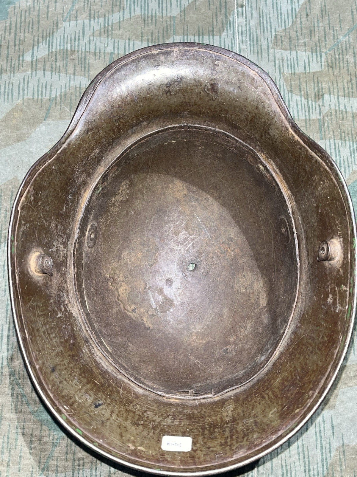 Original Pre-WW2 / WW1 German Uniform Stahlhelm Helmet Shell Size 64 - Image 12