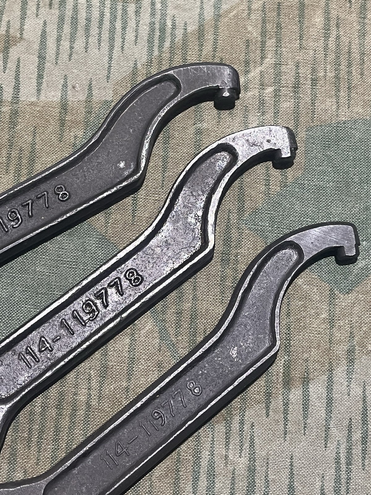 WW2 German Style / Yugo Mg34 Mg42 Mg53 Lafette / Flash Hider Combo Wrench Tool - Image 6