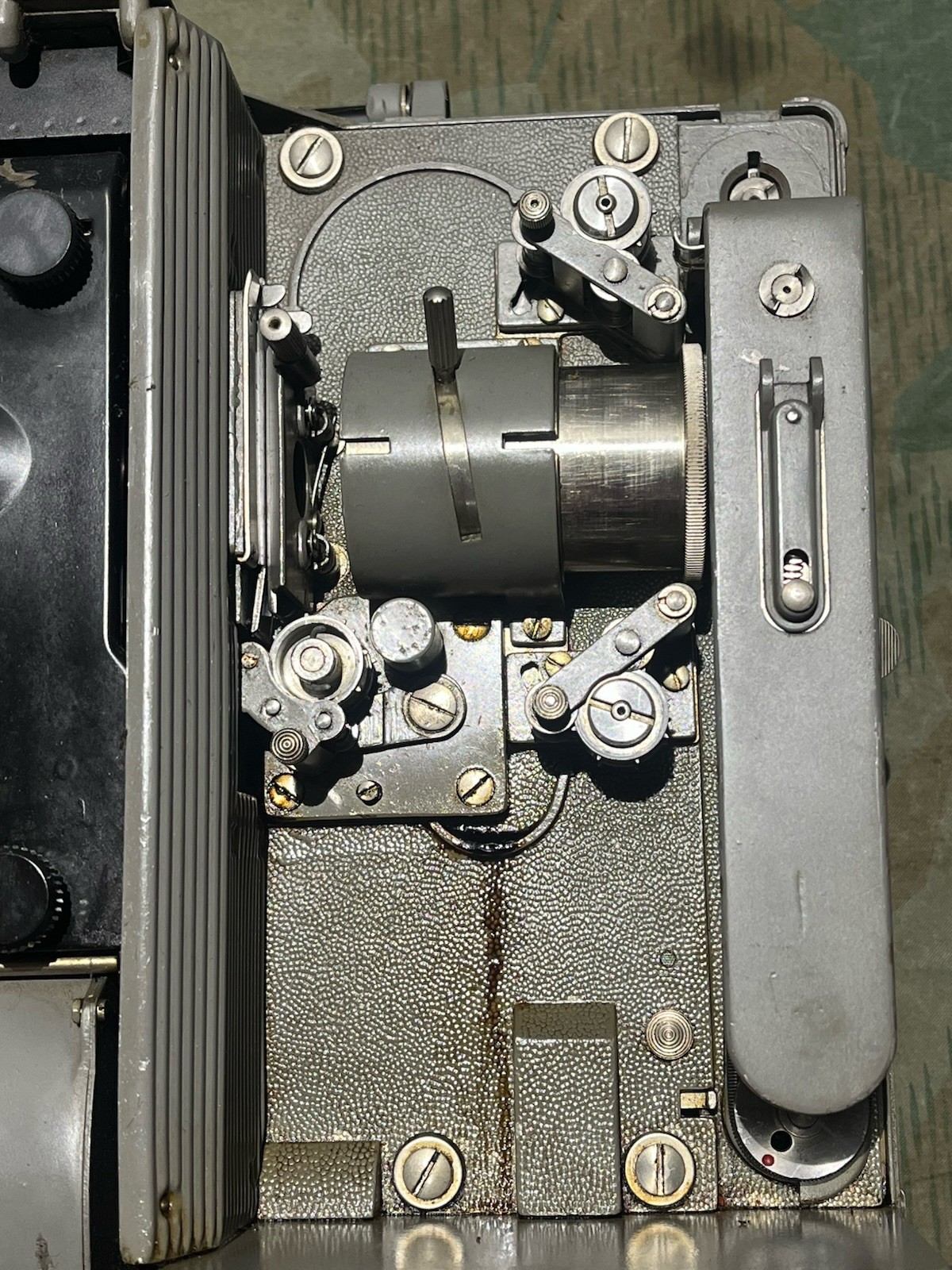 Original WW2 German FL Luftwaffe Marked Zeiss Ikon 16mm Film Projector - Image 6
