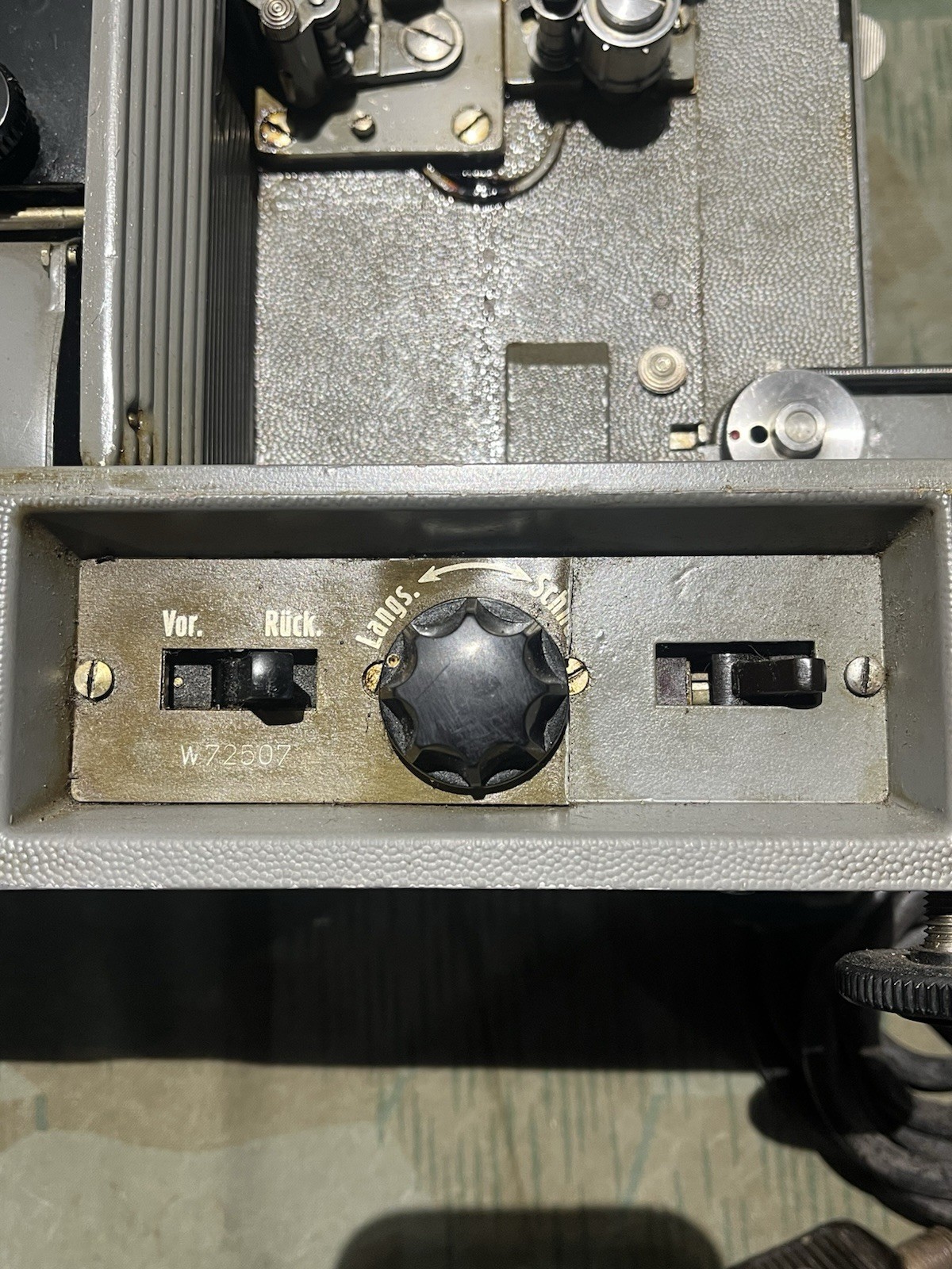Original WW2 German FL Luftwaffe Marked Zeiss Ikon 16mm Film Projector - Image 8