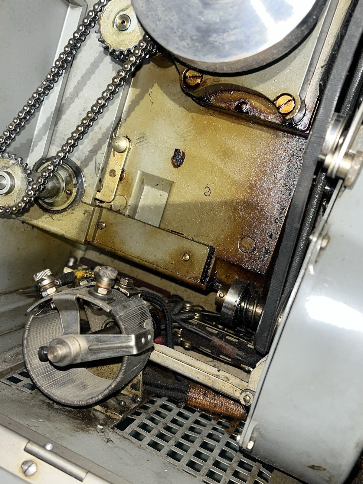 Original WW2 German FL Luftwaffe Marked Zeiss Ikon 16mm Film Projector - Image 19