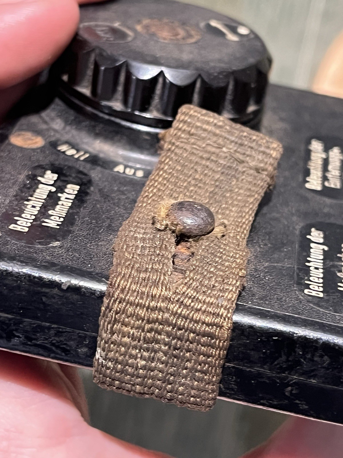 Original WW2 German Mg34 Mg42 Optic Rangefinder illuminator Control Unit FWQ - Image 8
