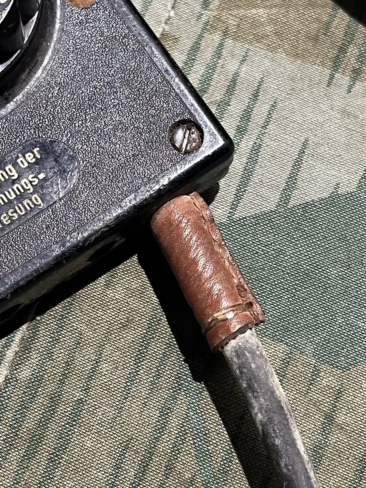 Original WW2 German Mg34 Mg42 Optic Rangefinder illuminator Control Unit FWQ - Image 15