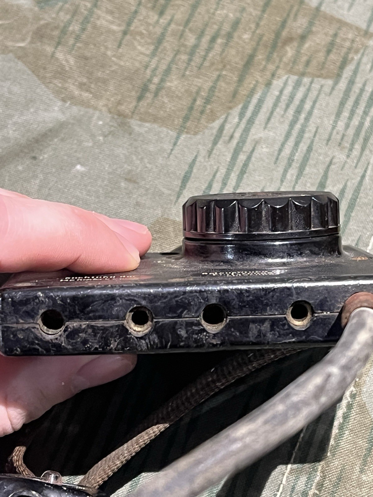 Original WW2 German Mg34 Mg42 Optic Rangefinder illuminator Control Unit FWQ - Image 16