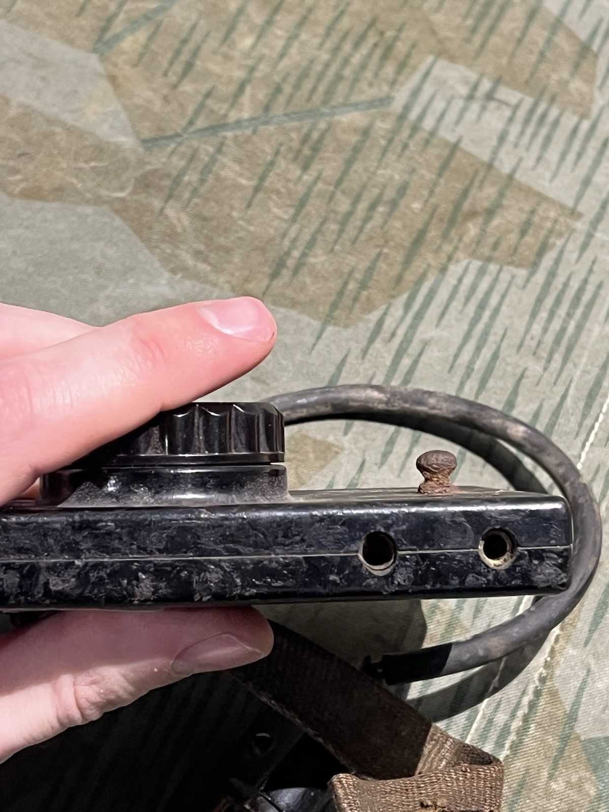 Original WW2 German Mg34 Mg42 Optic Rangefinder illuminator Control Unit FWQ - Image 18
