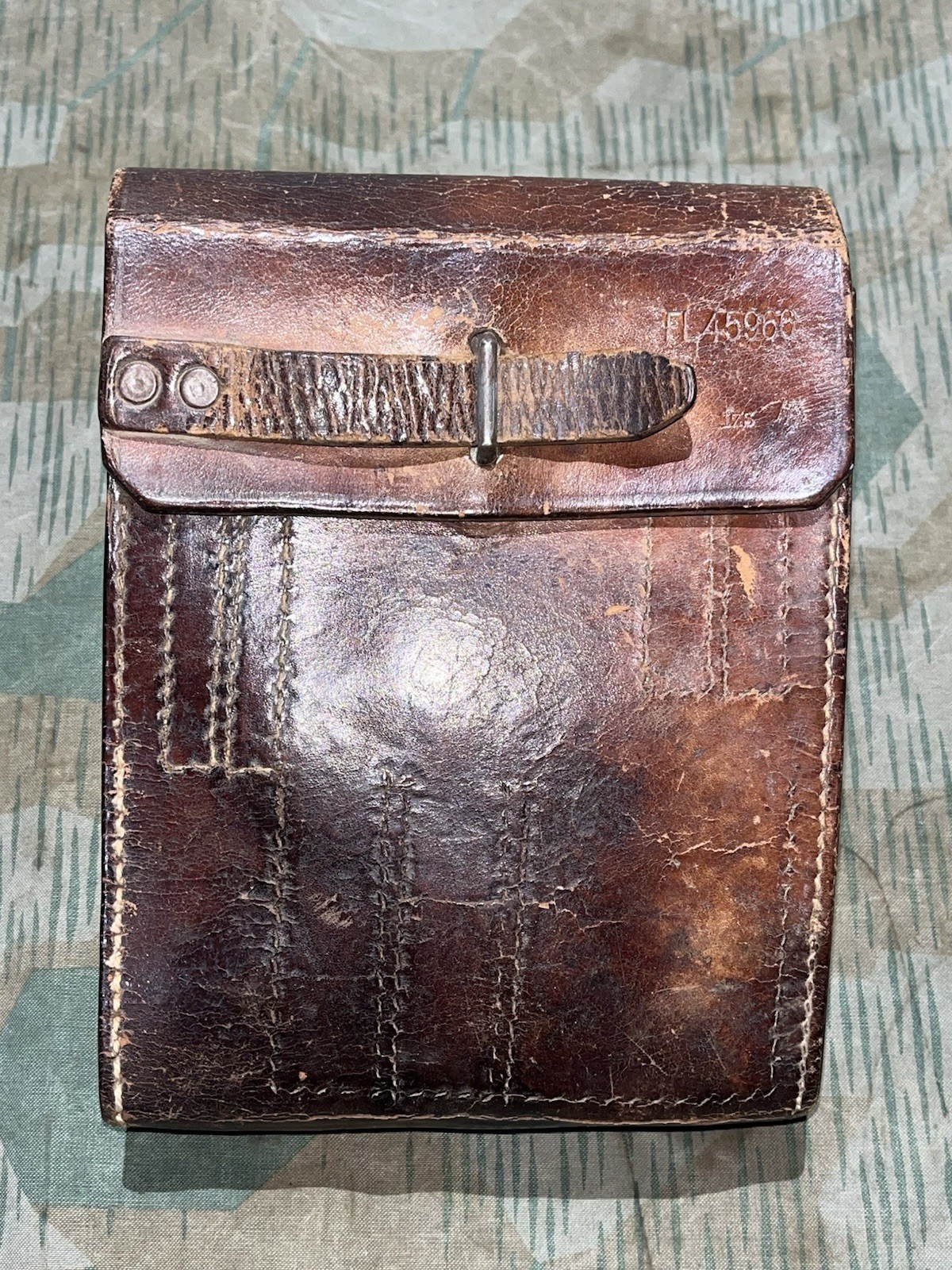 Original WW2 German Luftwaffe Mg13 Mg15 Gunners Tool Pouch Weimar Marked FL45966