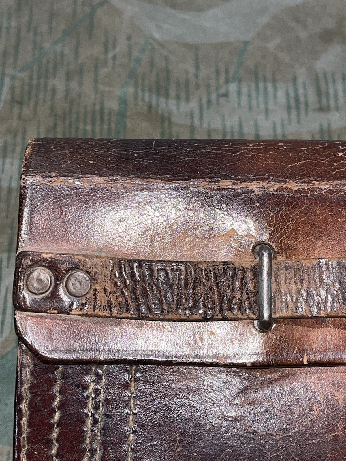 Original WW2 German Luftwaffe Mg13 Mg15 Gunners Tool Pouch Weimar Marked FL45966 - Image 5