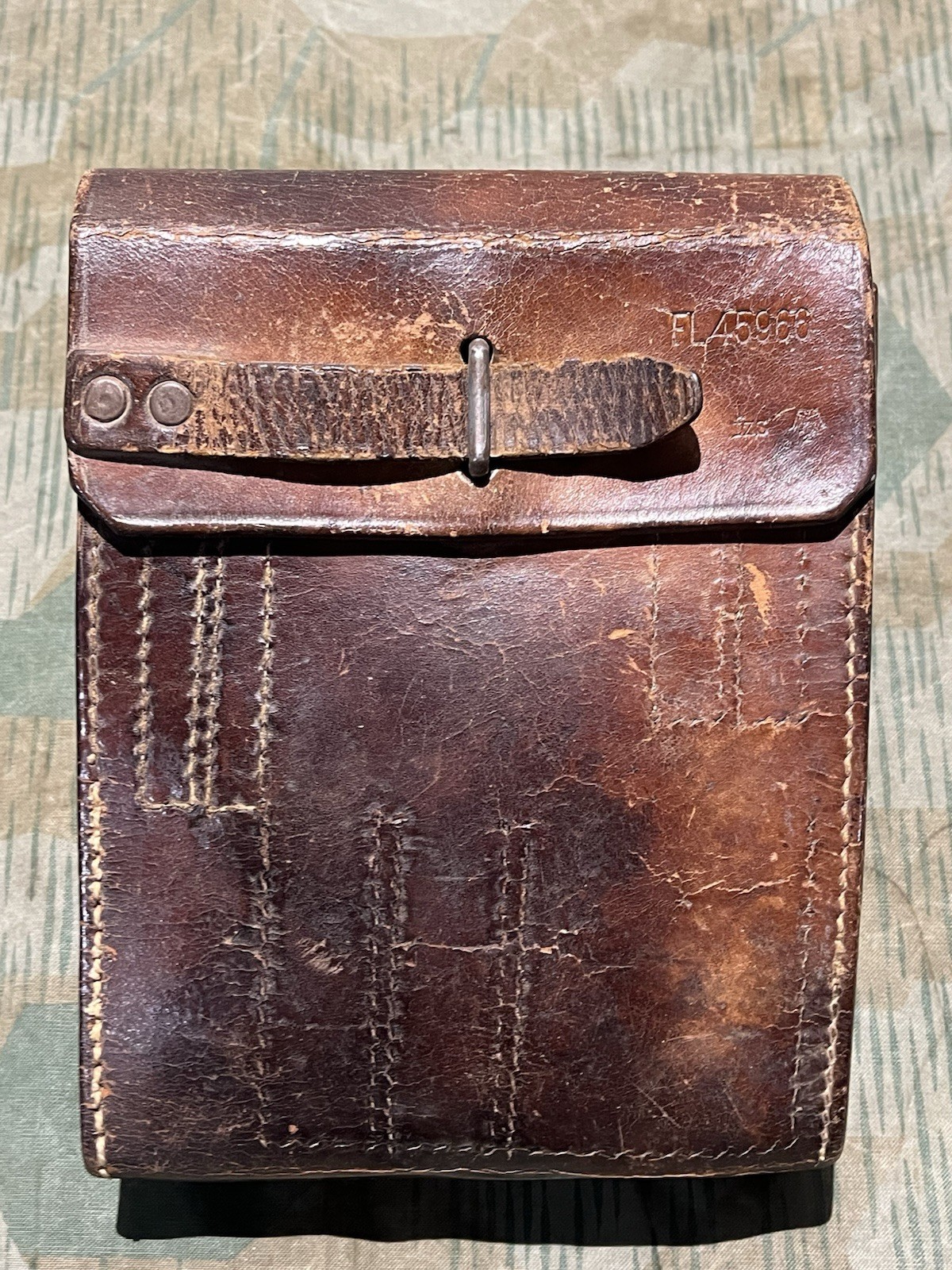 Original WW2 German Luftwaffe Mg13 Mg15 Gunners Tool Pouch Weimar Marked FL45966 - Image 6
