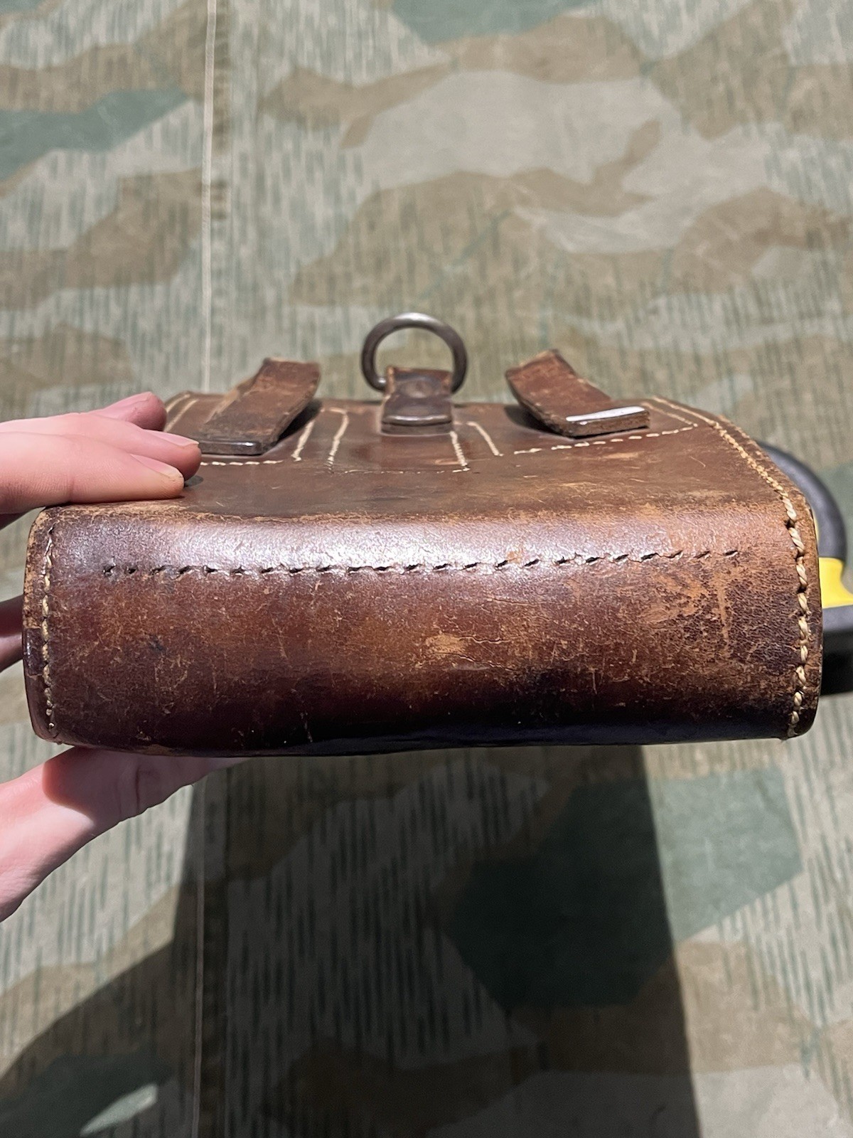 Original WW2 German Luftwaffe Mg13 Mg15 Gunners Tool Pouch Weimar Marked FL45966 - Image 8