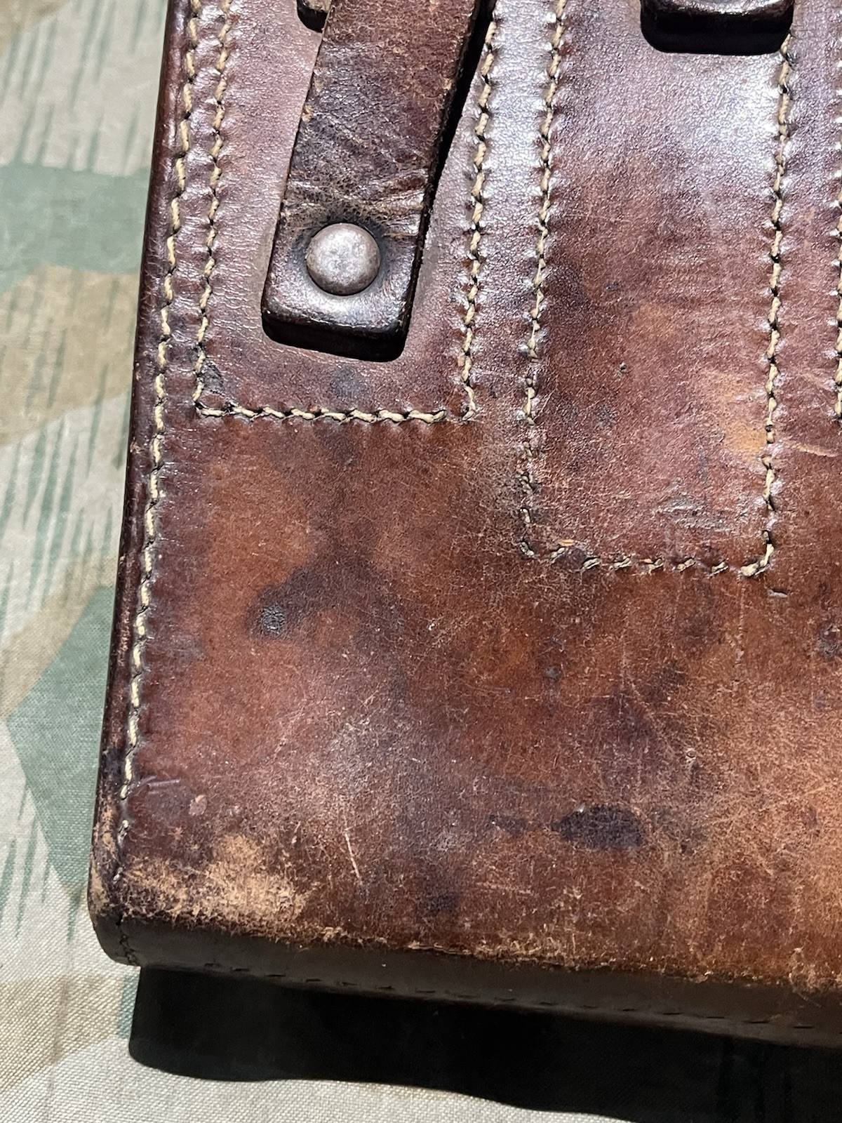 Original WW2 German Luftwaffe Mg13 Mg15 Gunners Tool Pouch Weimar Marked FL45966 - Image 14