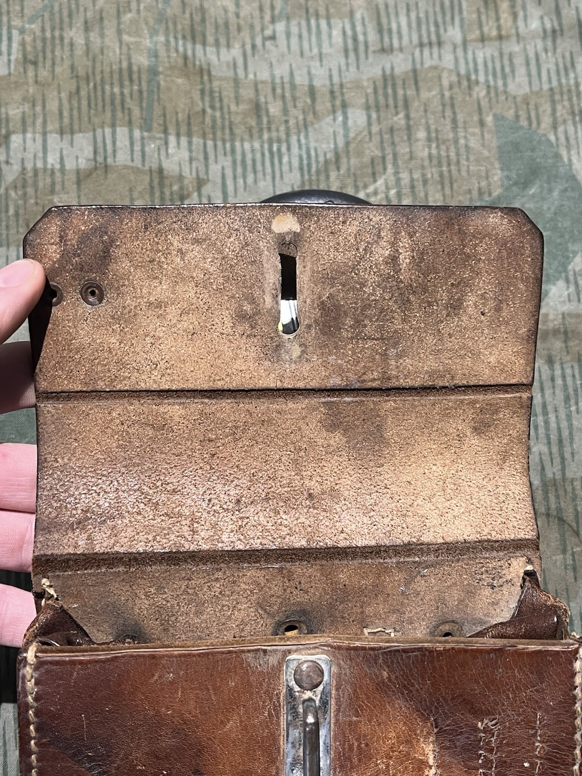 Original WW2 German Luftwaffe Mg13 Mg15 Gunners Tool Pouch Weimar Marked FL45966 - Image 19