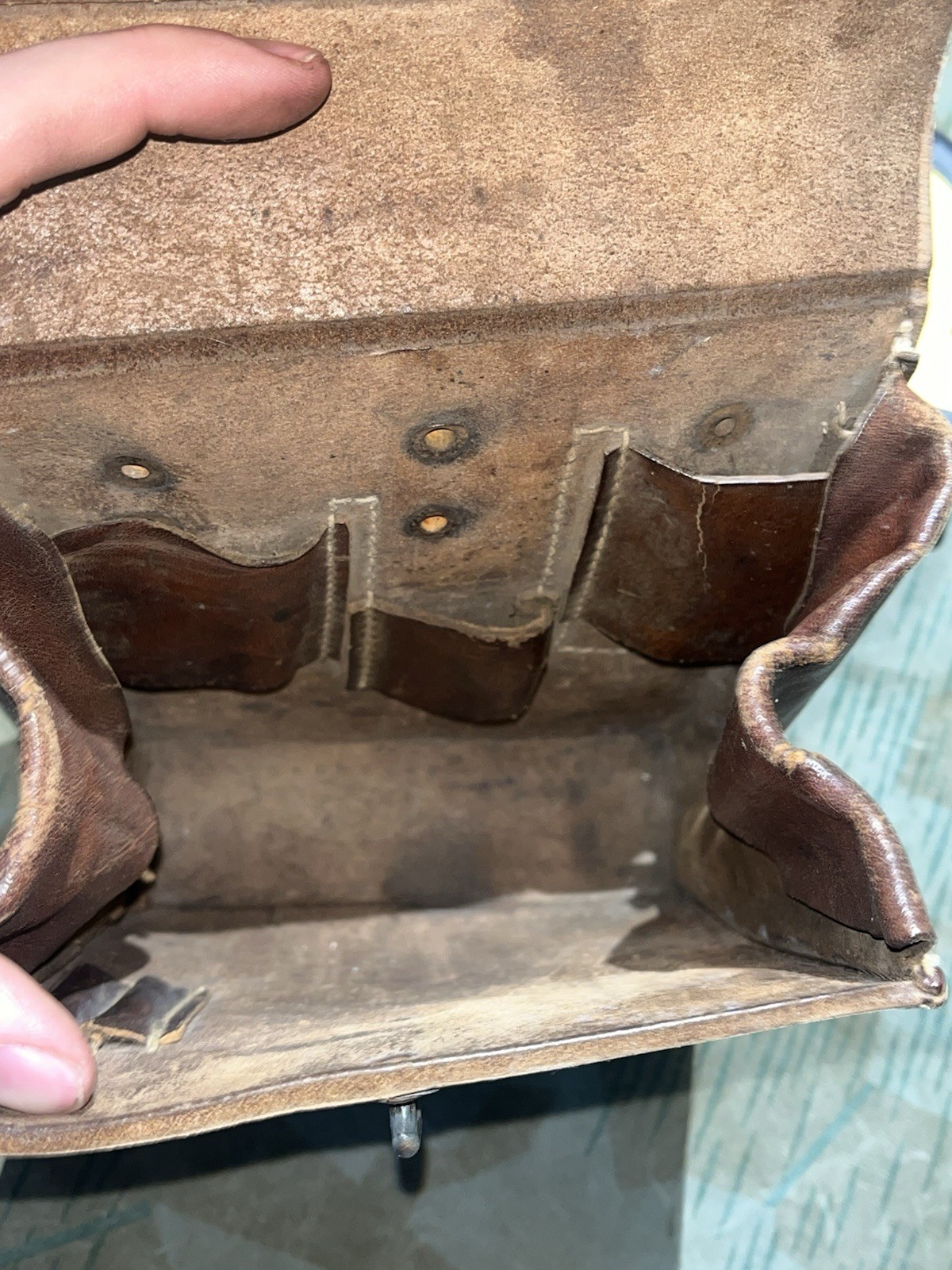 Original WW2 German Luftwaffe Mg13 Mg15 Gunners Tool Pouch Weimar Marked FL45966 - Image 20