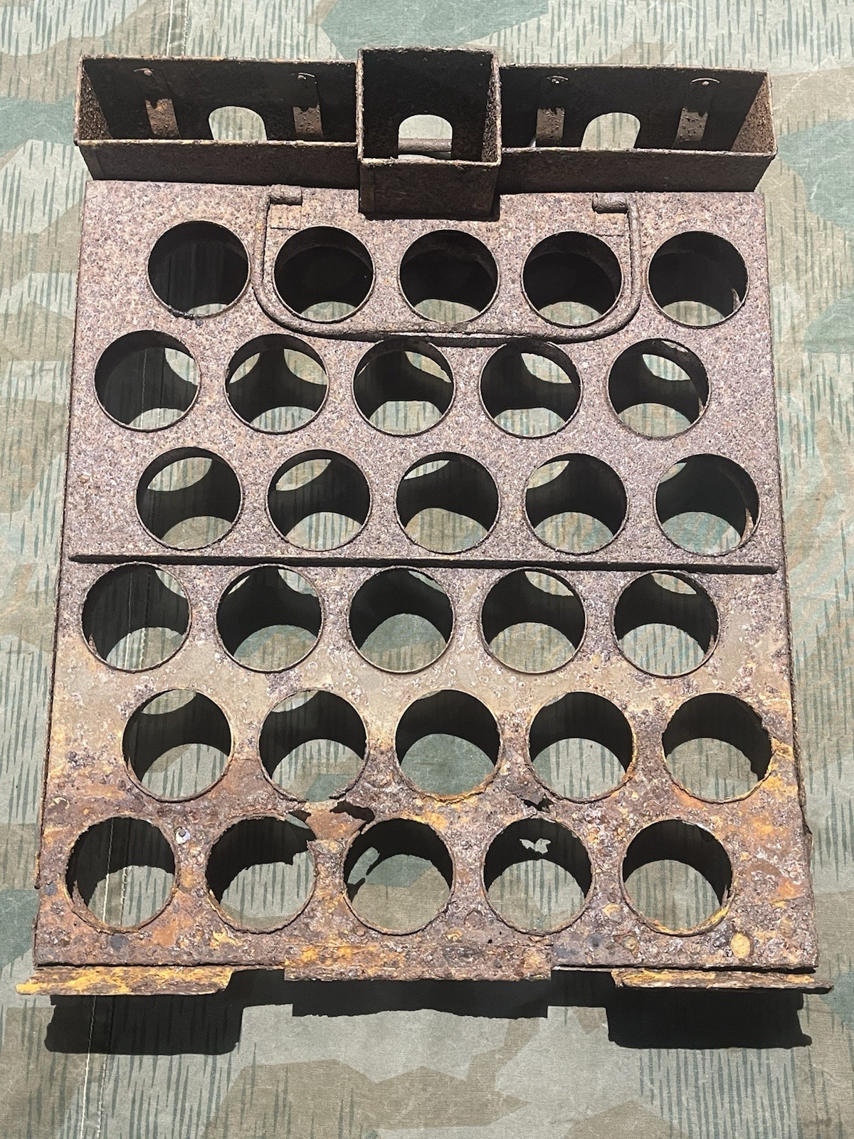 Original WW2 German M39 Egg Grenade Storage Rack