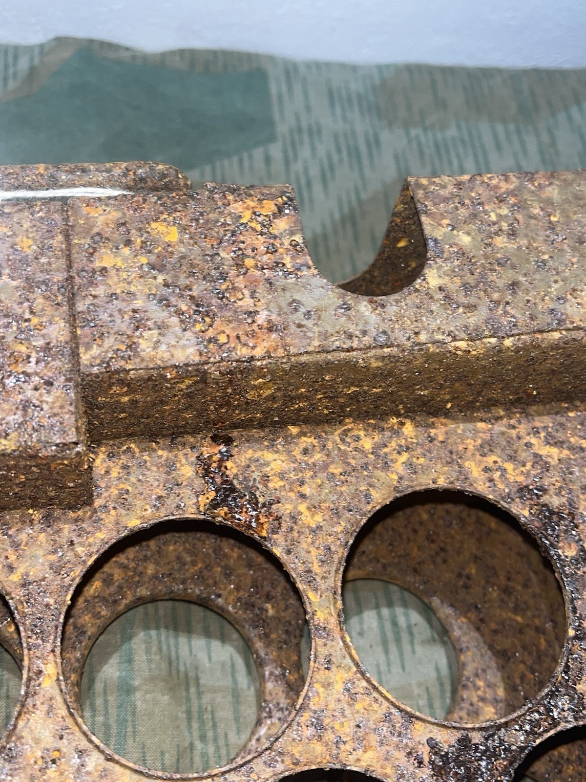 Original WW2 German M39 Egg Grenade Storage Rack - Image 15