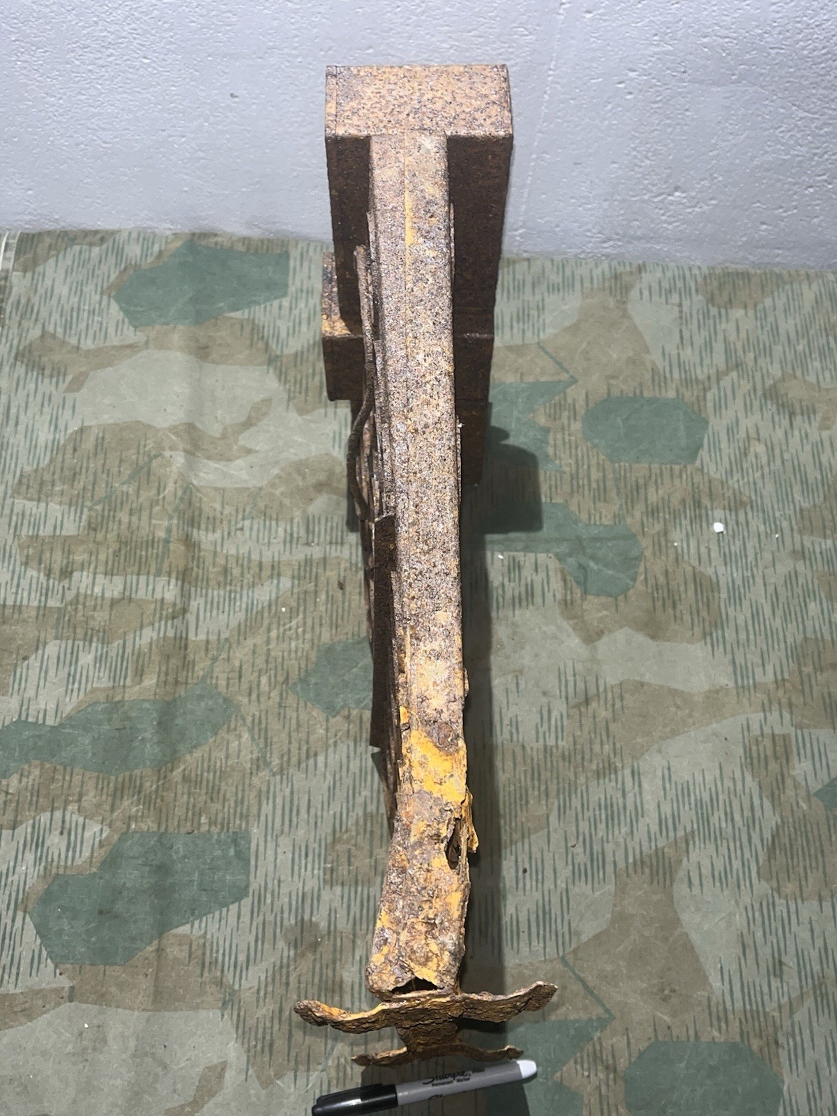 Original WW2 German M39 Egg Grenade Storage Rack - Image 16