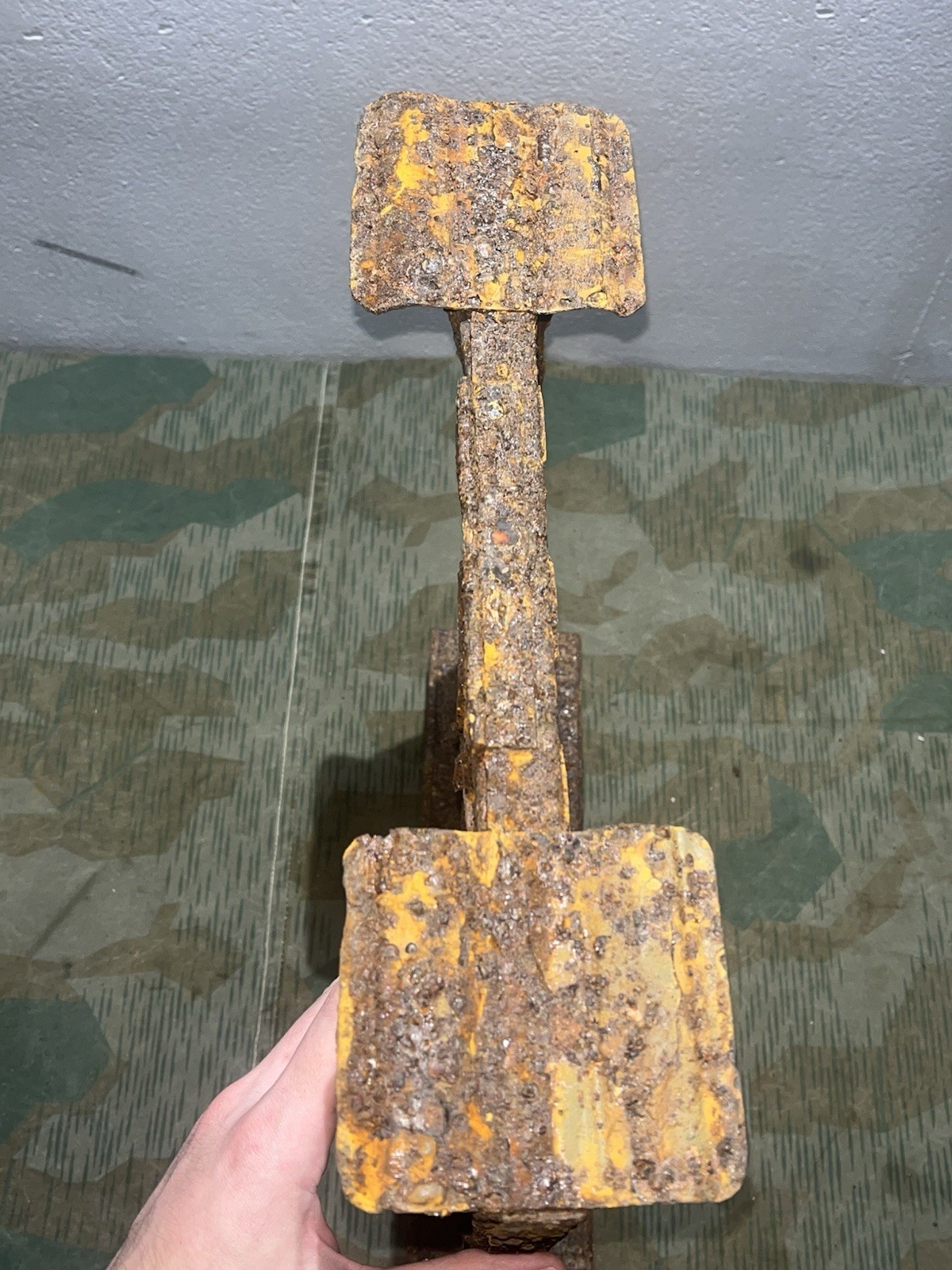 Original WW2 German M39 Egg Grenade Storage Rack - Image 21