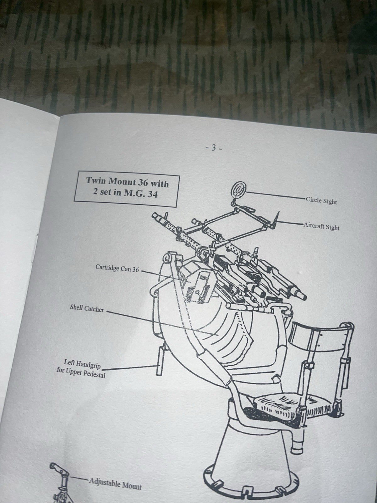 WW2 German Mg34 Schematics / Manual Reprint In English - Image 7