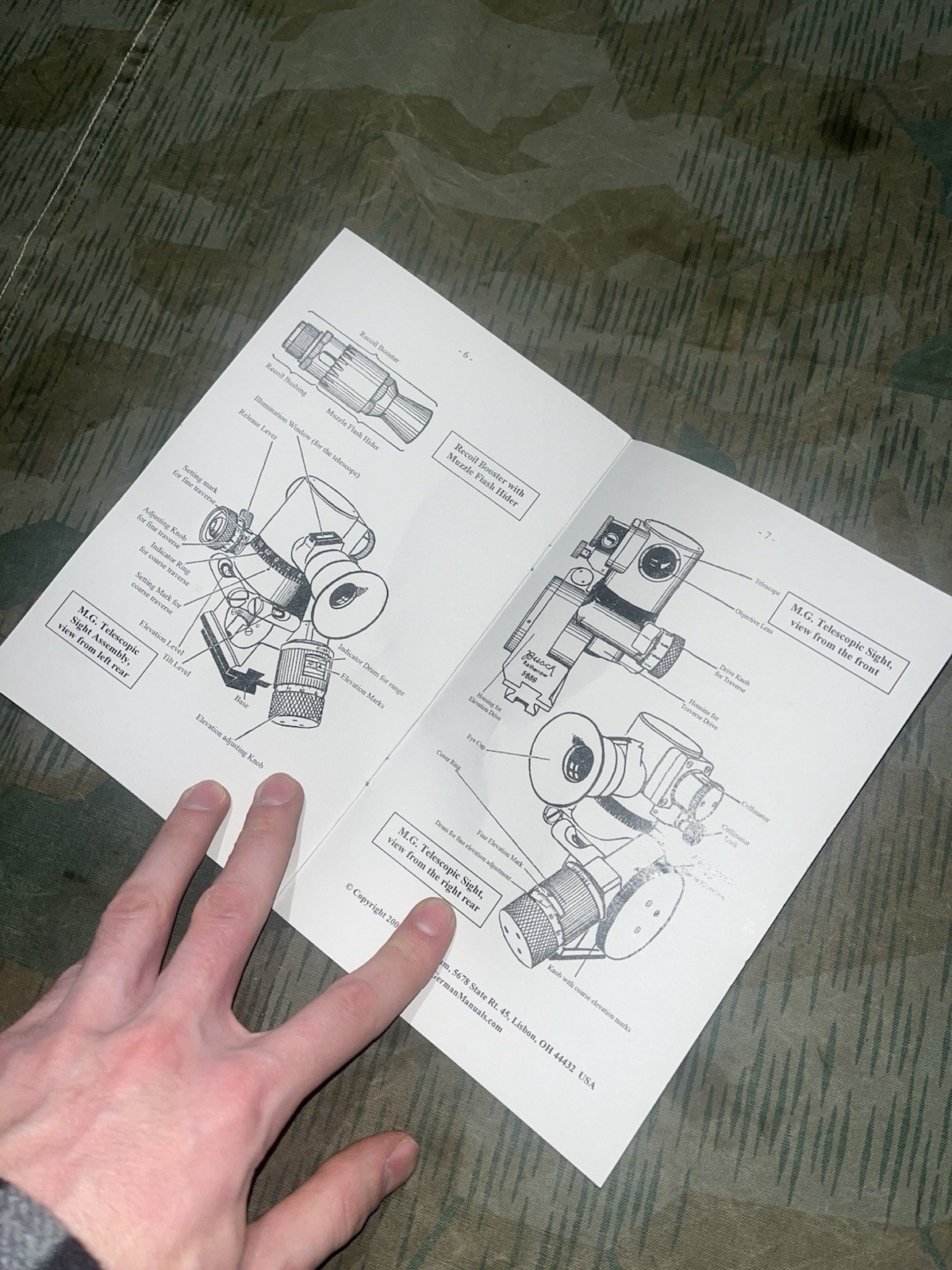WW2 German Mg34 Schematics / Manual Reprint In English - Image 11