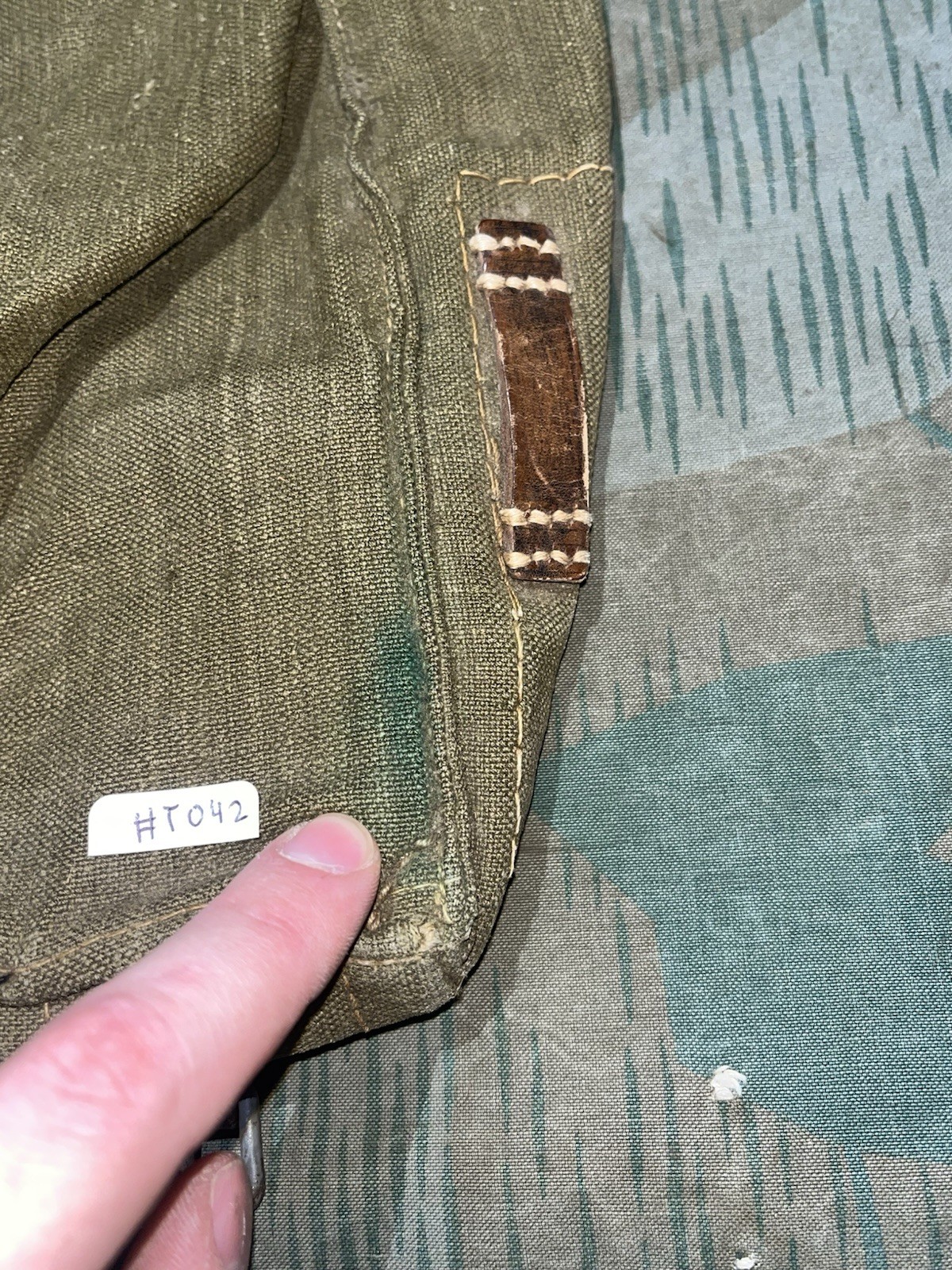Original WW2 German Uniform M39 Pony Fur Tornister Backpack Marked 1942 - Image 15