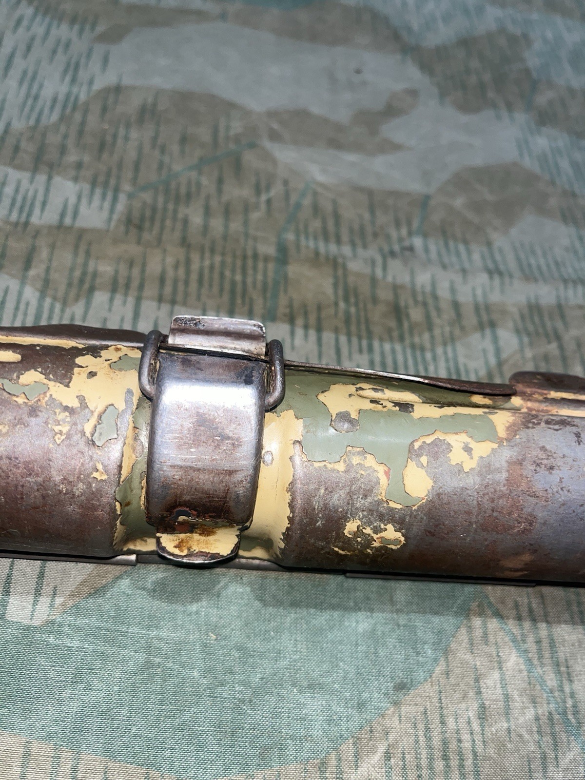 Original WW2 German Mg42 Spare Barrel Carrier Holder Marked BPR 1942 - Image 5