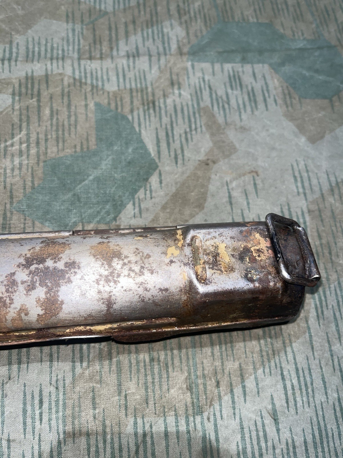 Original WW2 German Mg42 Spare Barrel Carrier Holder Marked BPR 1942 - Image 7