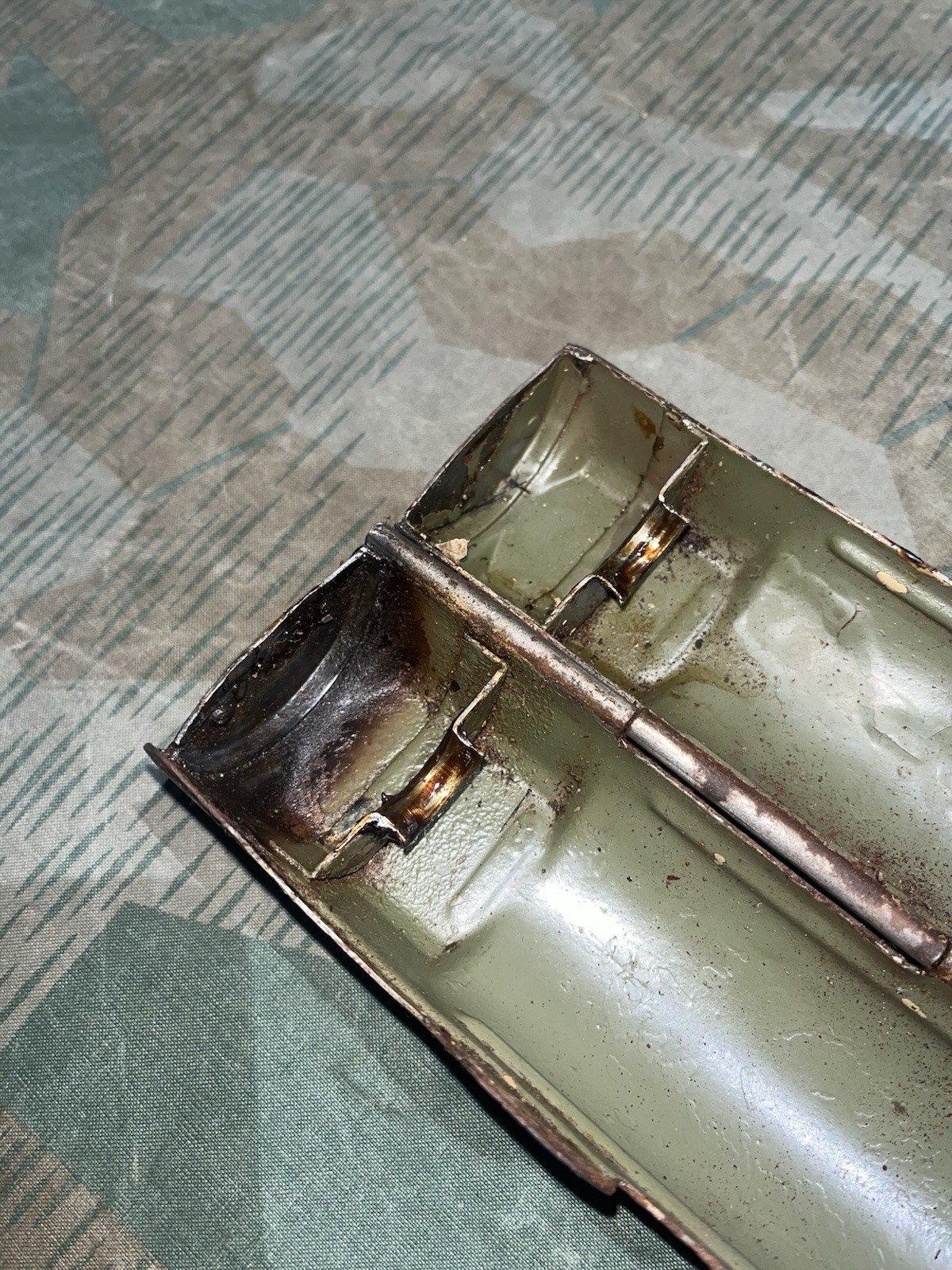 Original WW2 German Mg42 Spare Barrel Carrier Holder Marked BPR 1942 - Image 13
