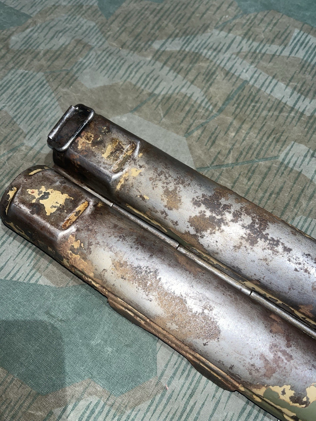 Original WW2 German Mg42 Spare Barrel Carrier Holder Marked BPR 1942 - Image 17