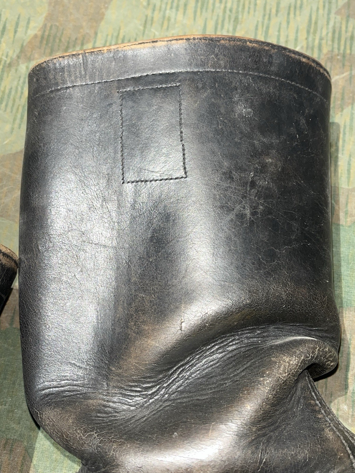 Size 10.5 Original WW2 German Uniform Combat / Marching Jack Boots w/ Hobnails - Image 10