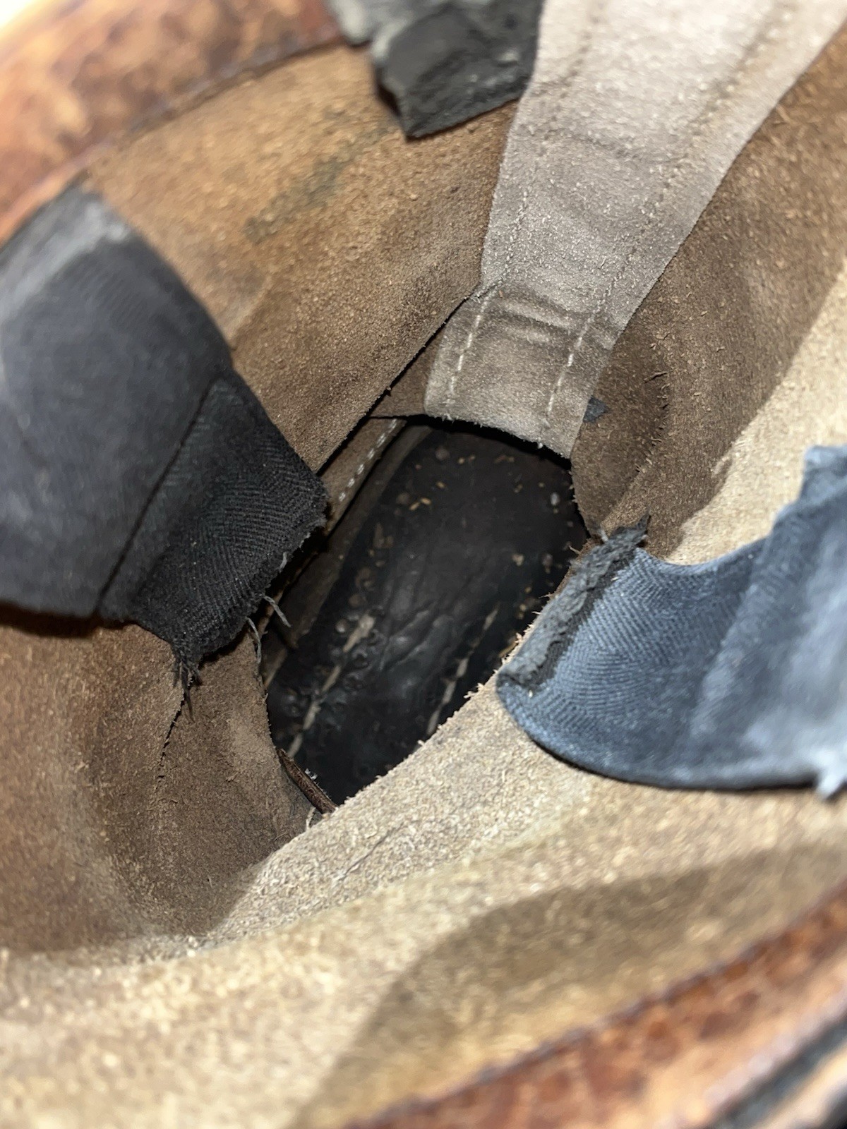 Size 10.5 Original WW2 German Uniform Combat / Marching Jack Boots w/ Hobnails - Image 14