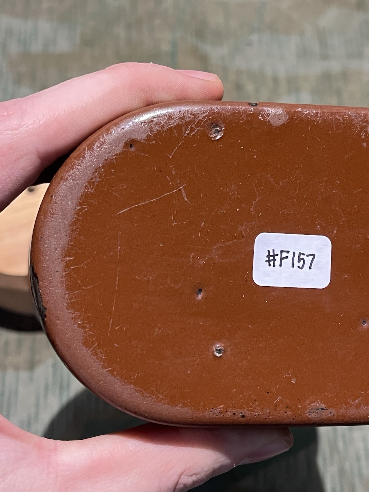 Original WW2 German Fuerhand Enamel Fuel Tin for Kubelwagen - Image 14