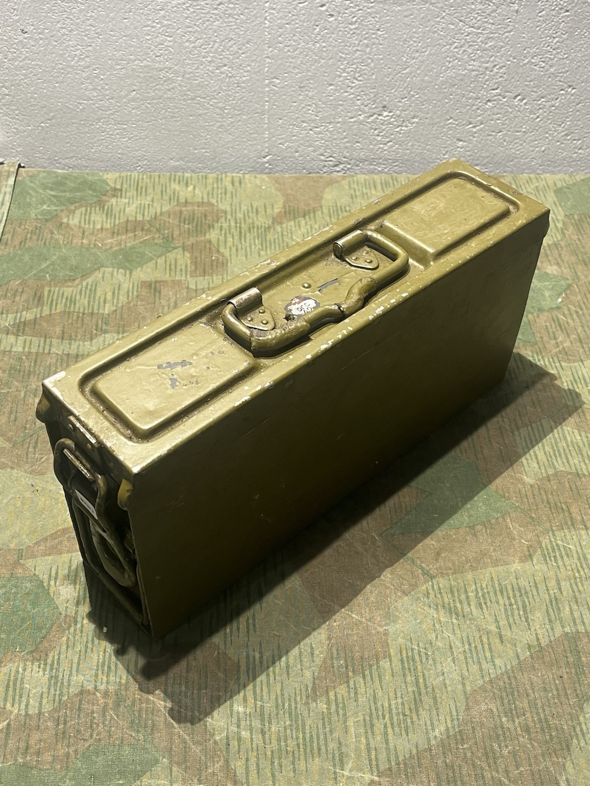 Original WW2 German Mg34 Mg42 Patronenkasten 41 Ammo Can Marked BRC 42