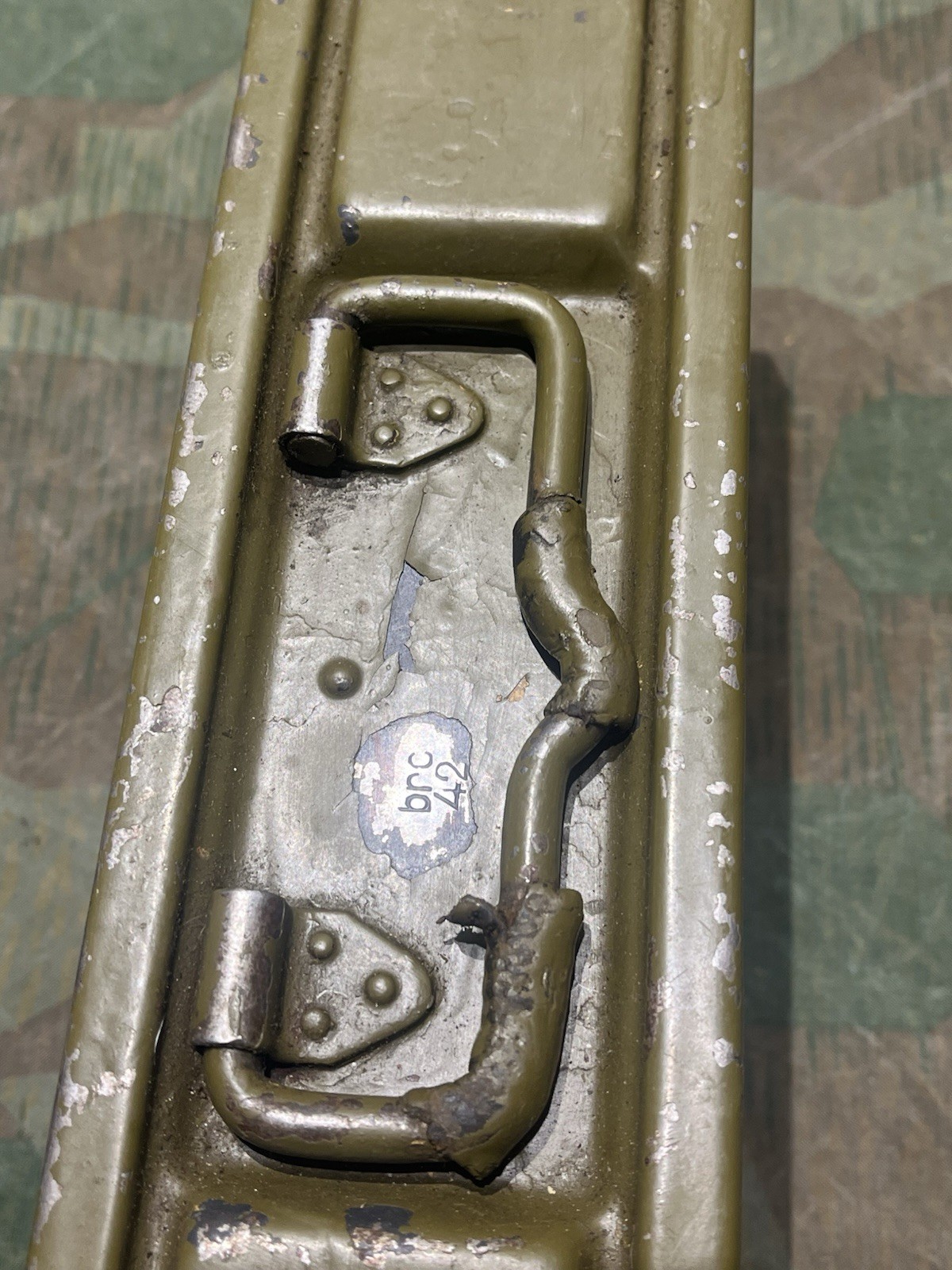 Original WW2 German Mg34 Mg42 Patronenkasten 41 Ammo Can Marked BRC 42 - Image 4