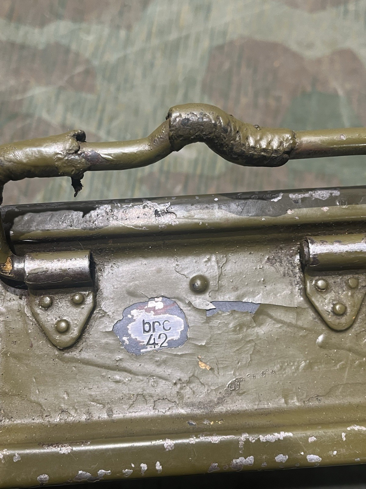 Original WW2 German Mg34 Mg42 Patronenkasten 41 Ammo Can Marked BRC 42 - Image 6