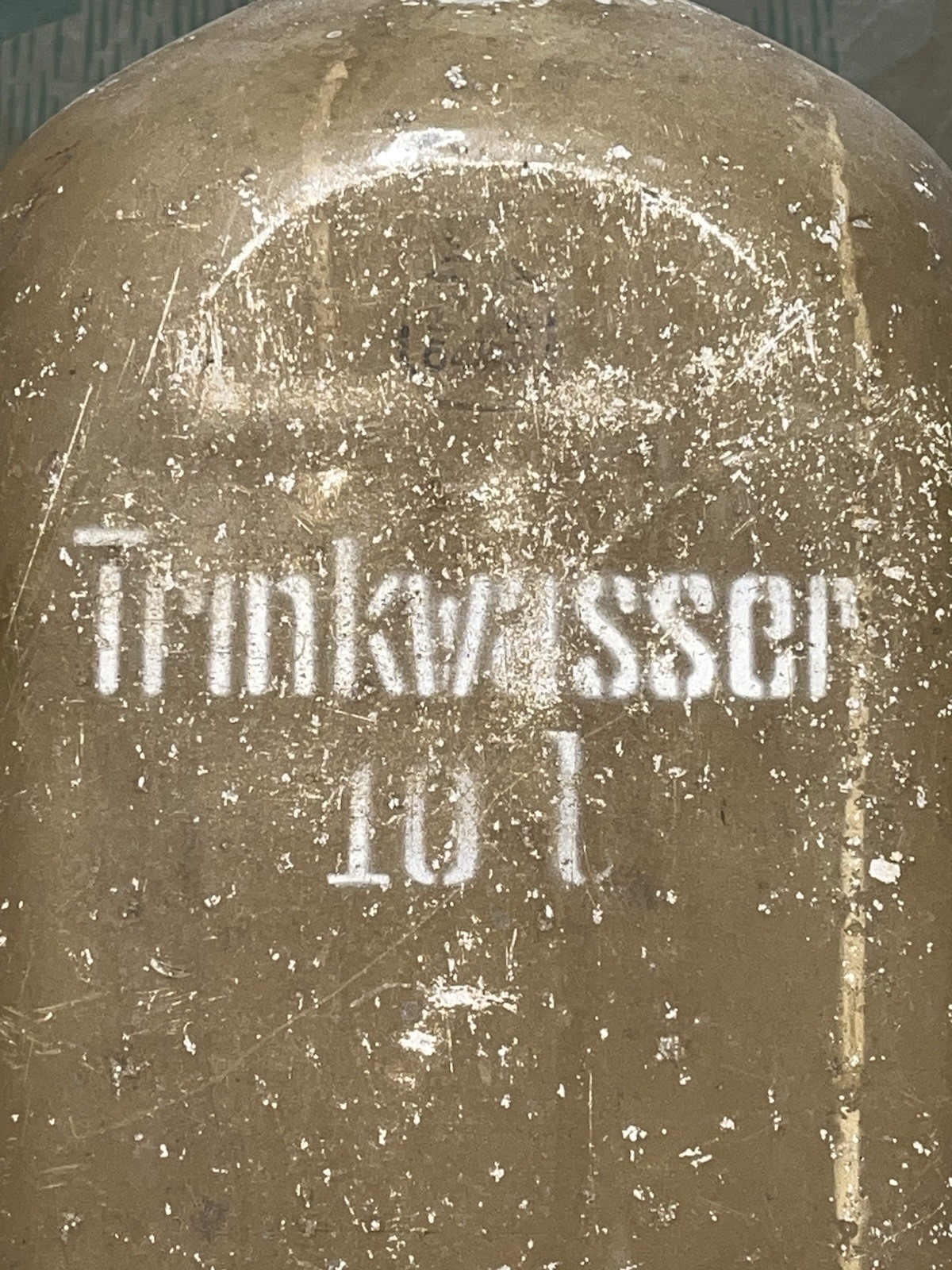 Original WW2 German FL Luftwaffe Marked AVX 10L Trinkwasser Container - Image 4