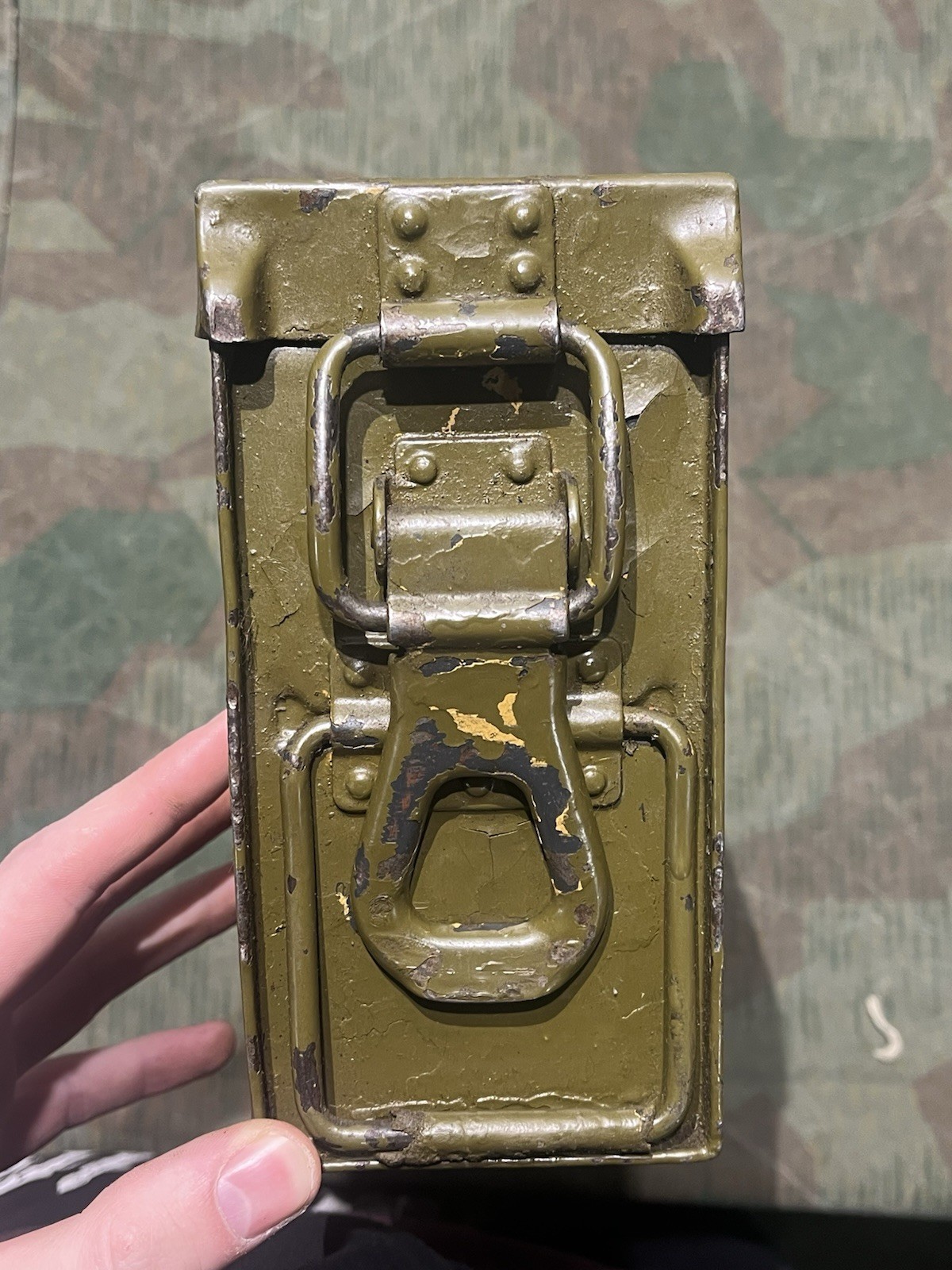 Original WW2 German Mg34 Mg42 Patronenkasten 41 Ammo Can Marked BRC 42 - Image 14